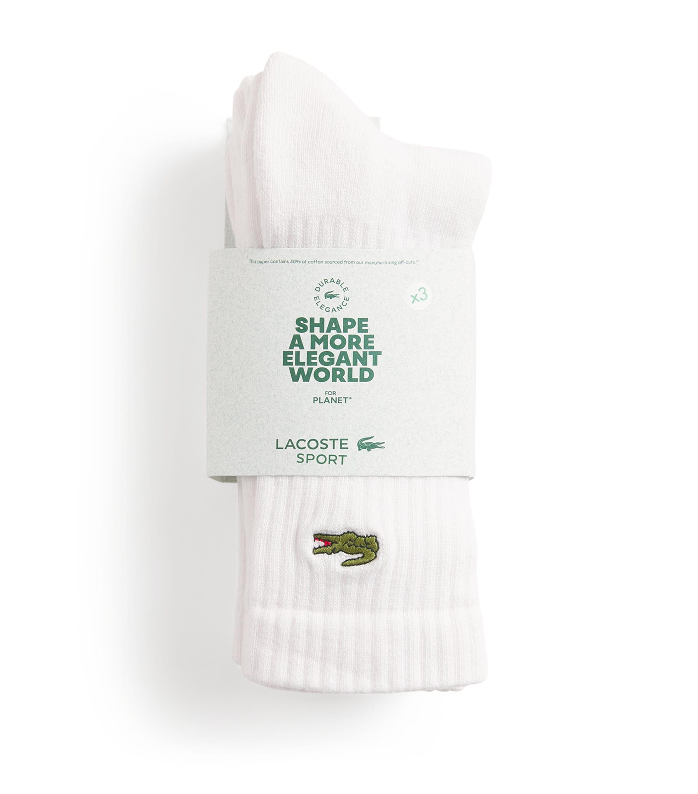 Lacoste Sport Socks (Pack of 3) by LACOSTE