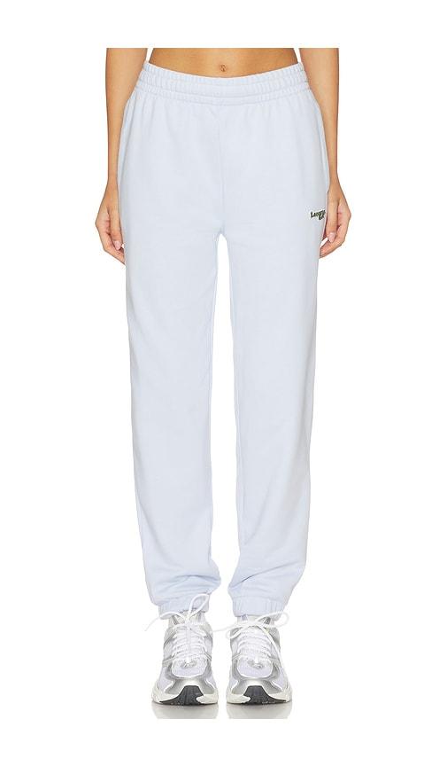 Lacoste Straight Fit Molleton Jogger in Baby Blue by LACOSTE