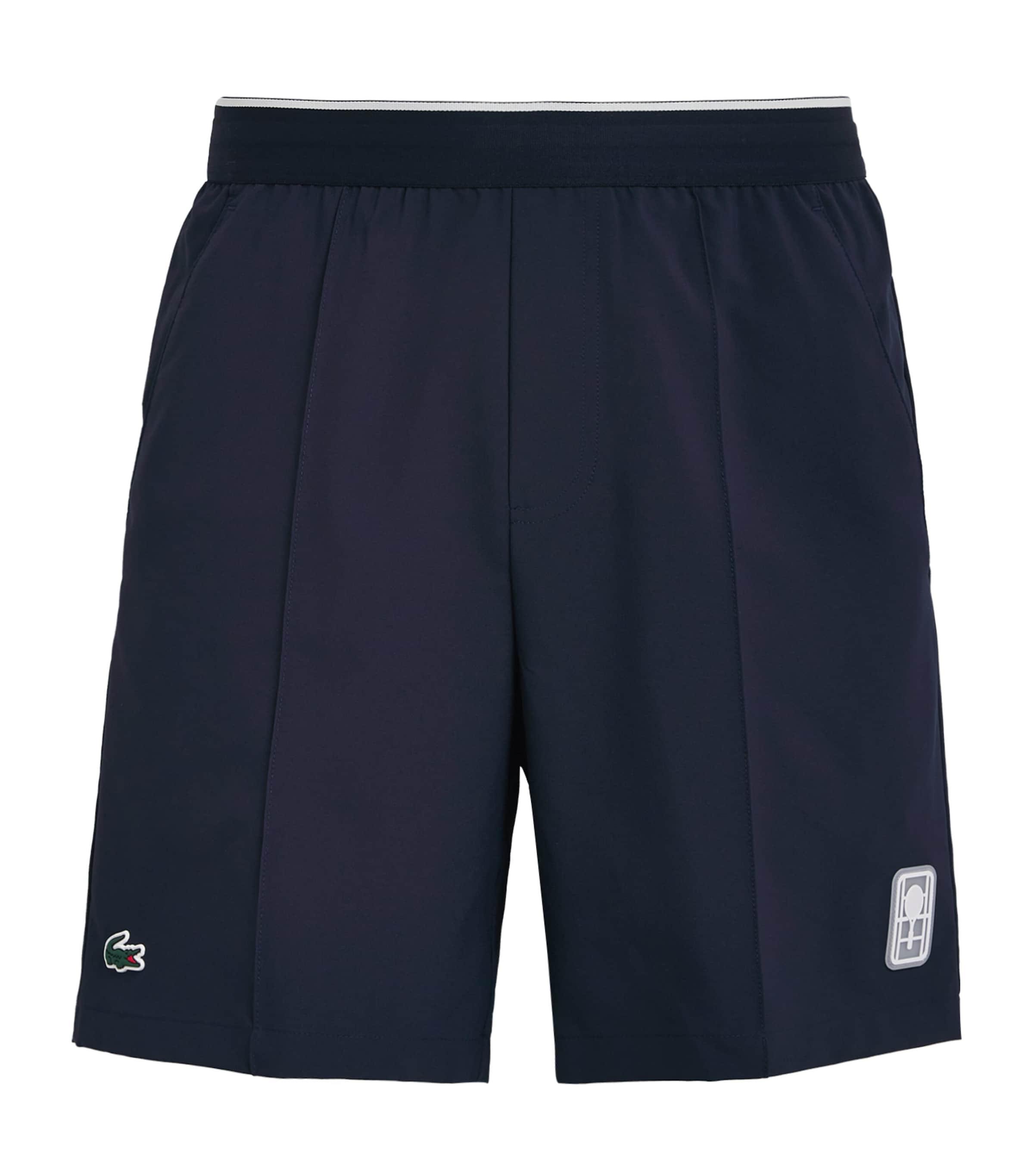 Lacoste Stretch Taffeta Ultra Dry Tennis Shorts by LACOSTE