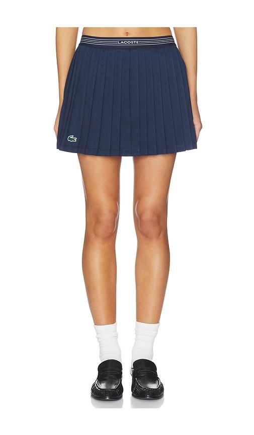 Lacoste Tennis Performance Mini Skirt in Navy by LACOSTE