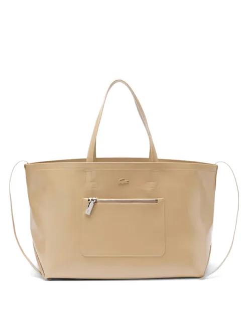 Large Lite Glossy tote bag by LACOSTE