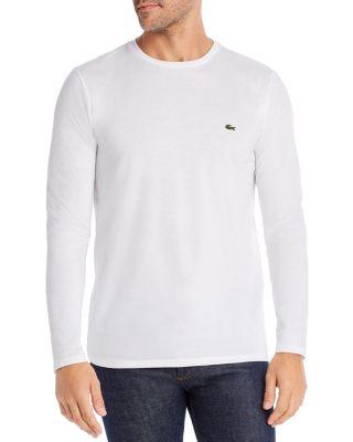 Long-Sleeve Pima Cotton Tee by LACOSTE