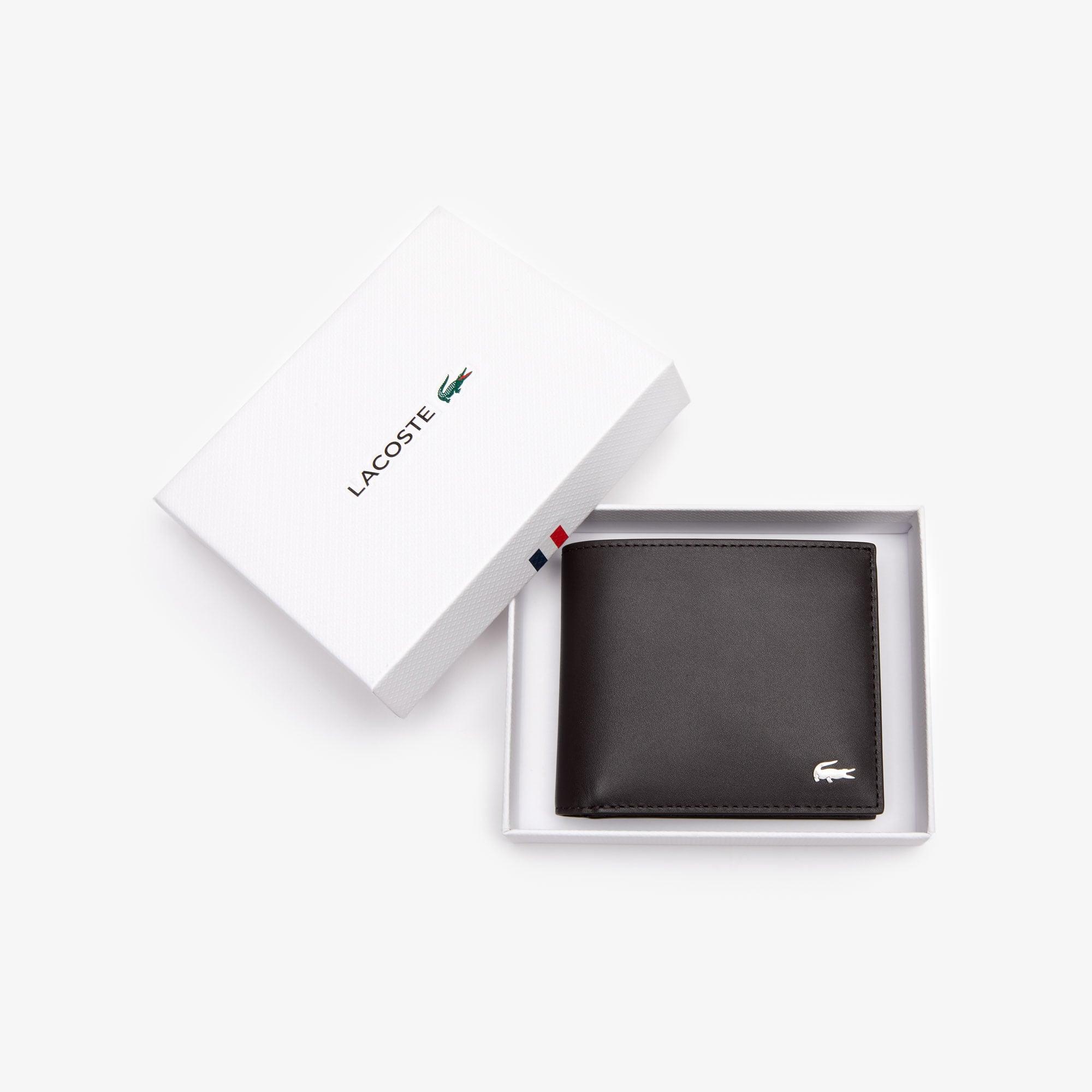 Medium FG Leather Billfold by LACOSTE