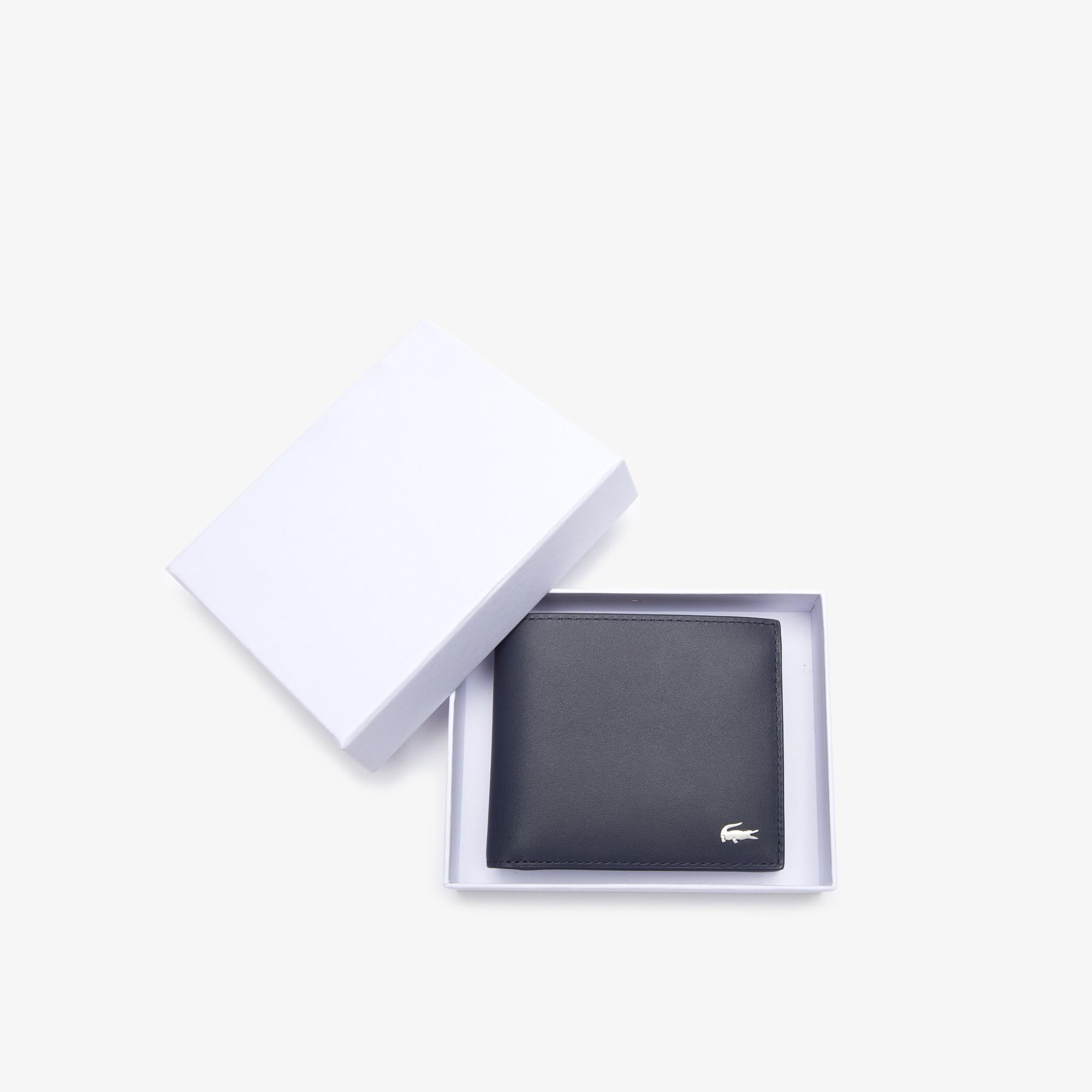 Medium FG Leather Billfold by LACOSTE