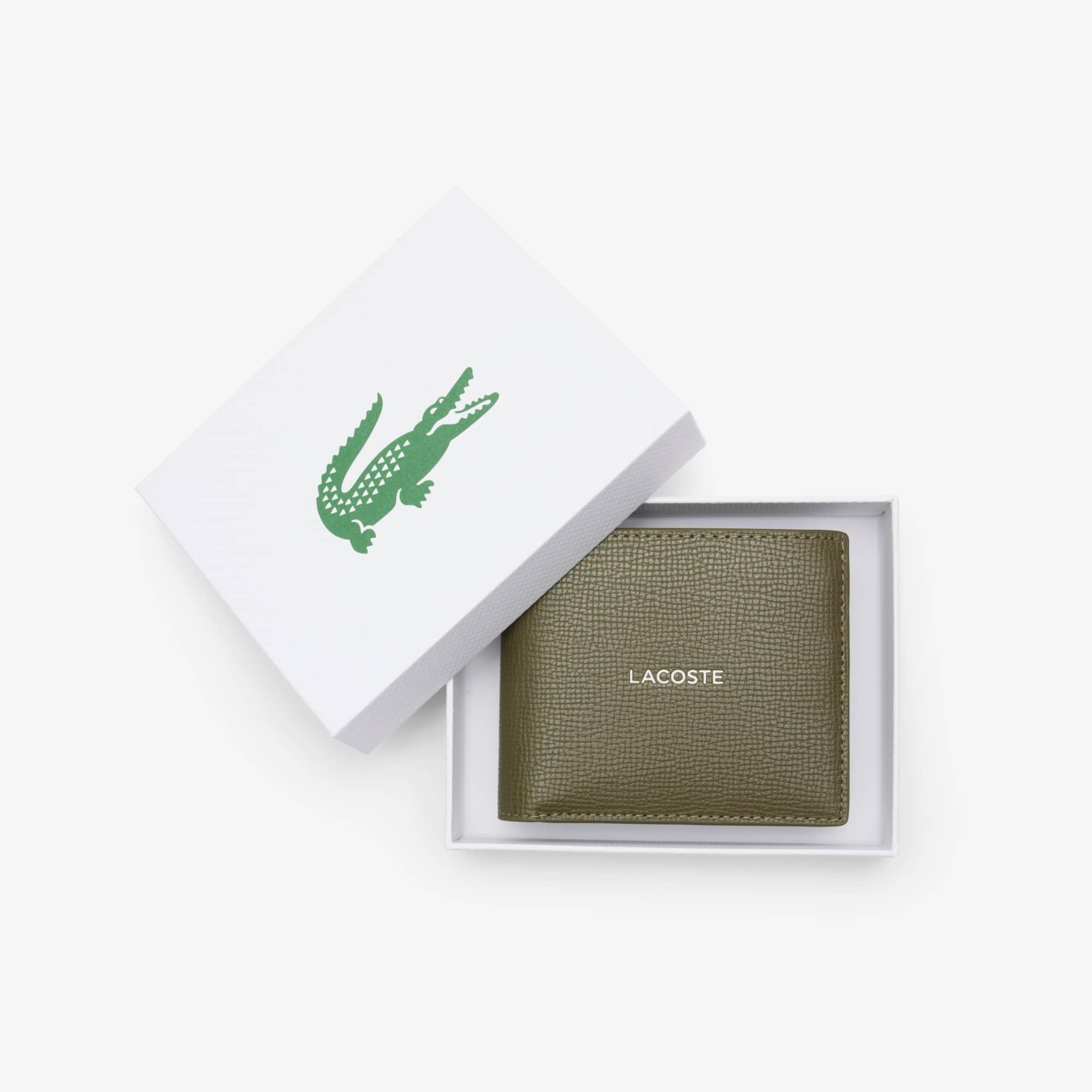 Medium Ossian Leather Billfold by LACOSTE