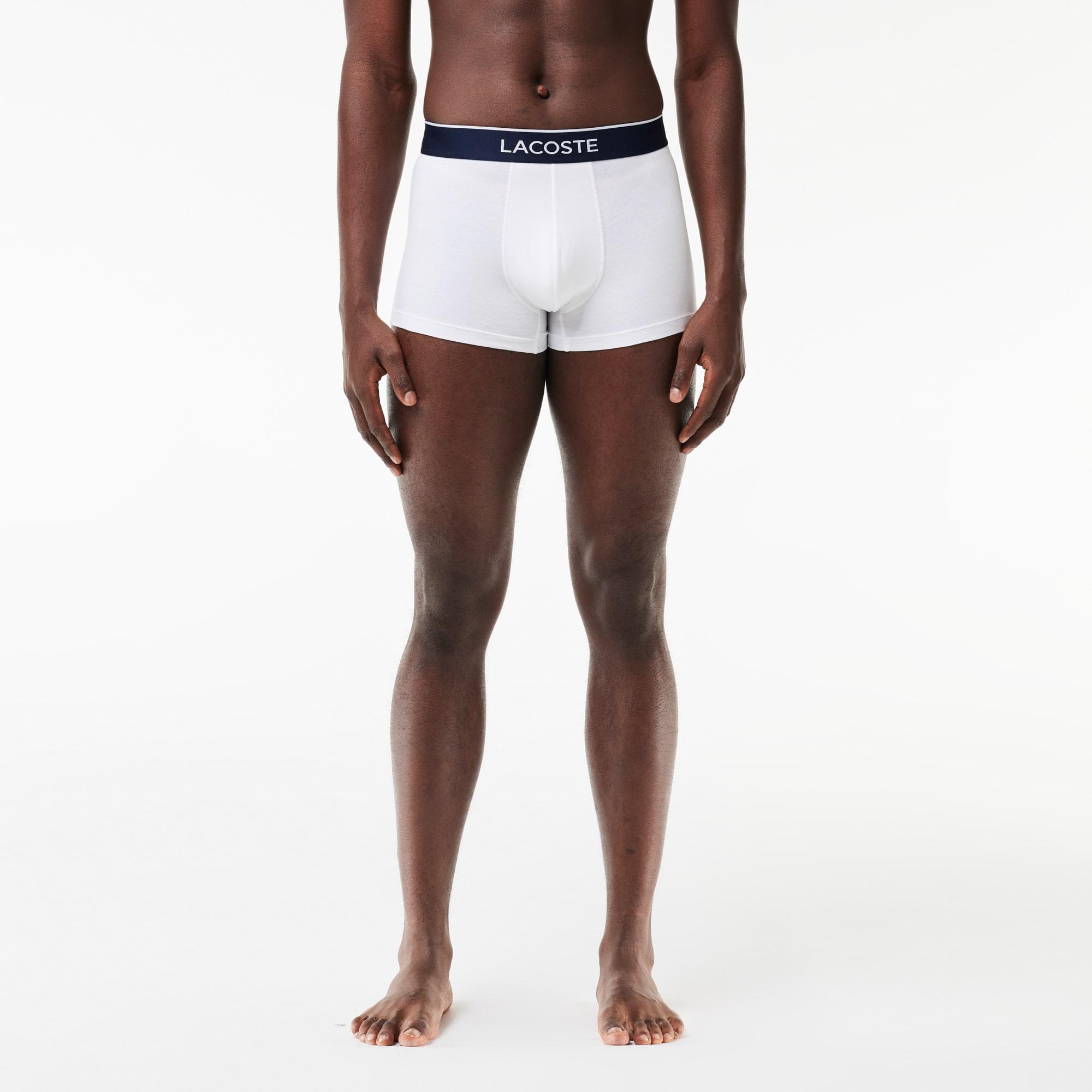 Men's 3-Pack Signature Trunks by LACOSTE