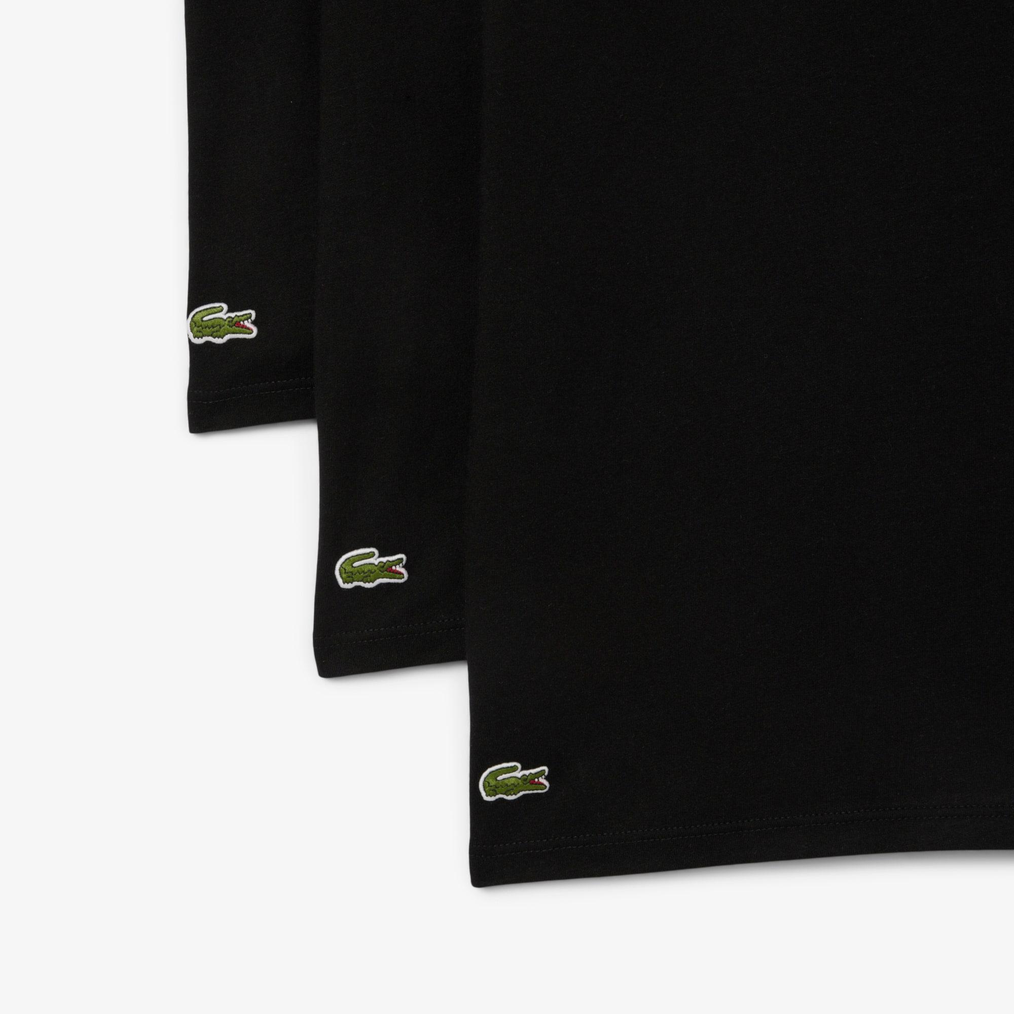 Men's 3-Pack Slim Fit Undershirts by LACOSTE