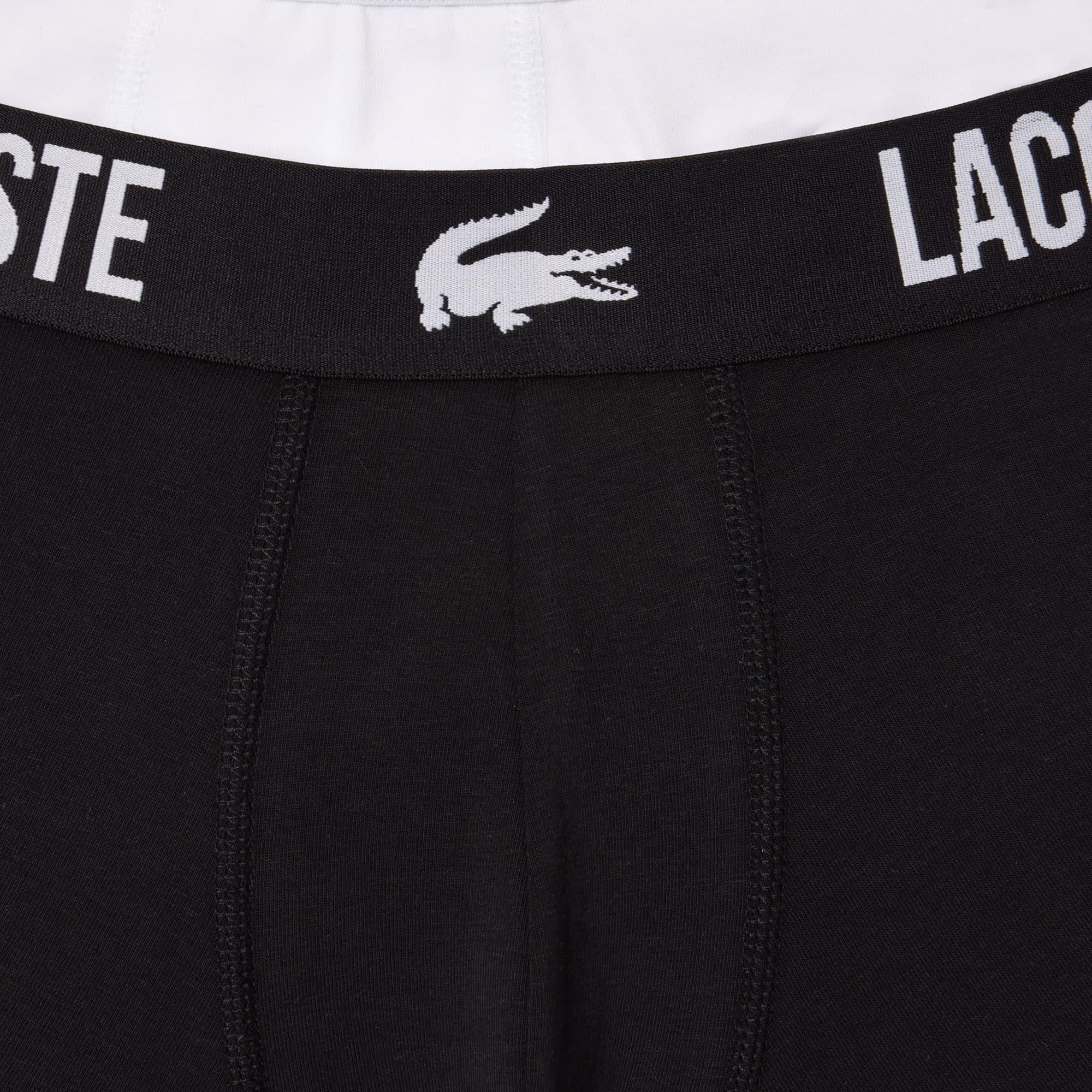 Men's 3-Pack Tonal Waist Boxer Briefs by LACOSTE
