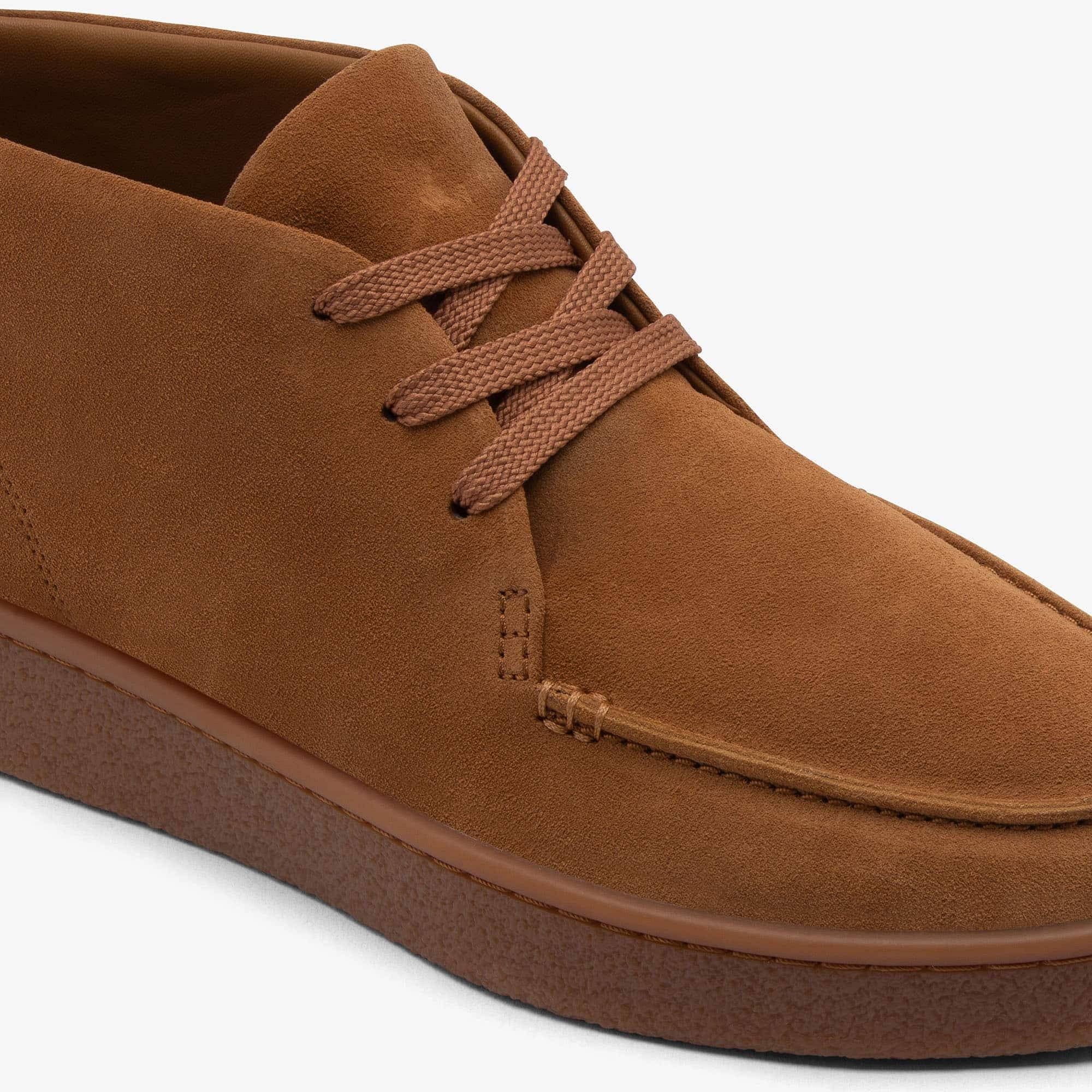 Men's Baseshot Chukka Suede Sneakers by LACOSTE