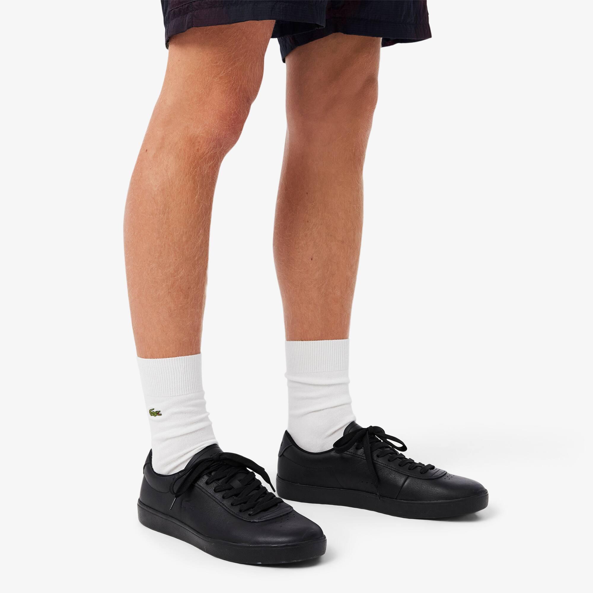 Men's Baseshot Evo Leather Sneakers by LACOSTE