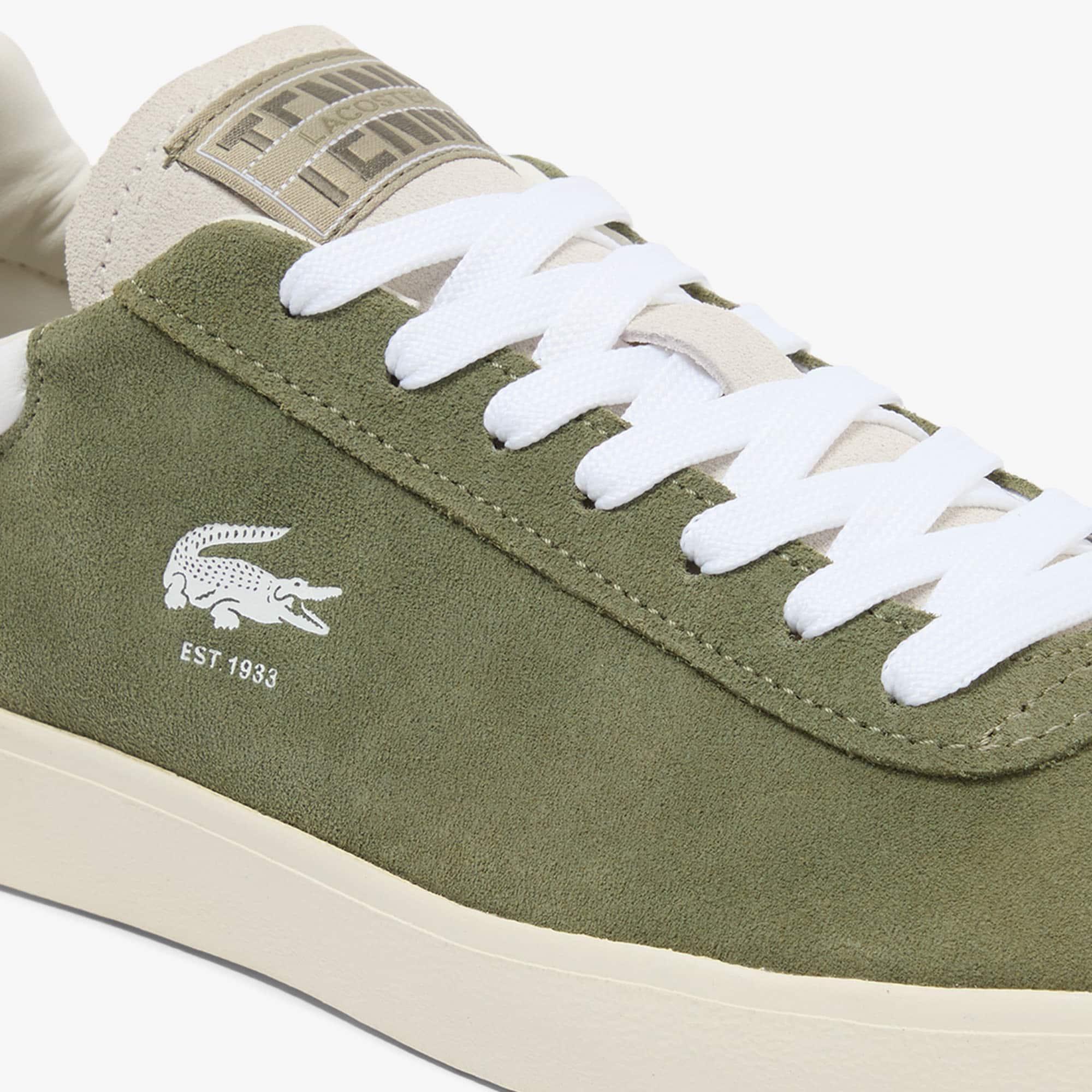 Men's Baseshot Suede Sneakers by LACOSTE