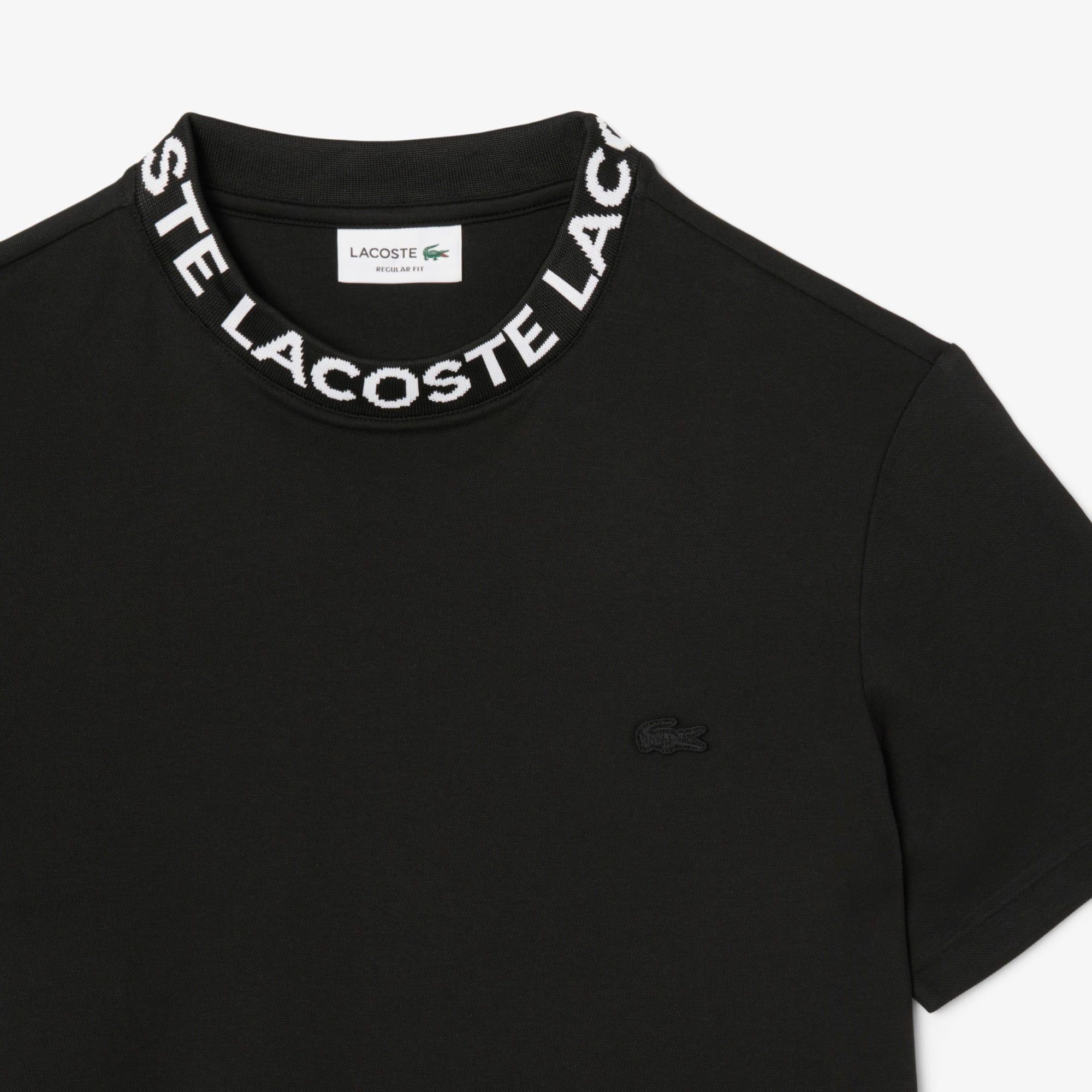 Men's Branded Piqué T-Shirt by LACOSTE