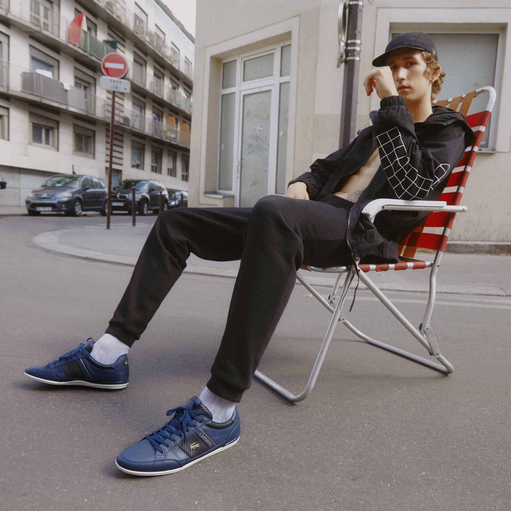 Men's Chaymon Leather Sneakers by LACOSTE