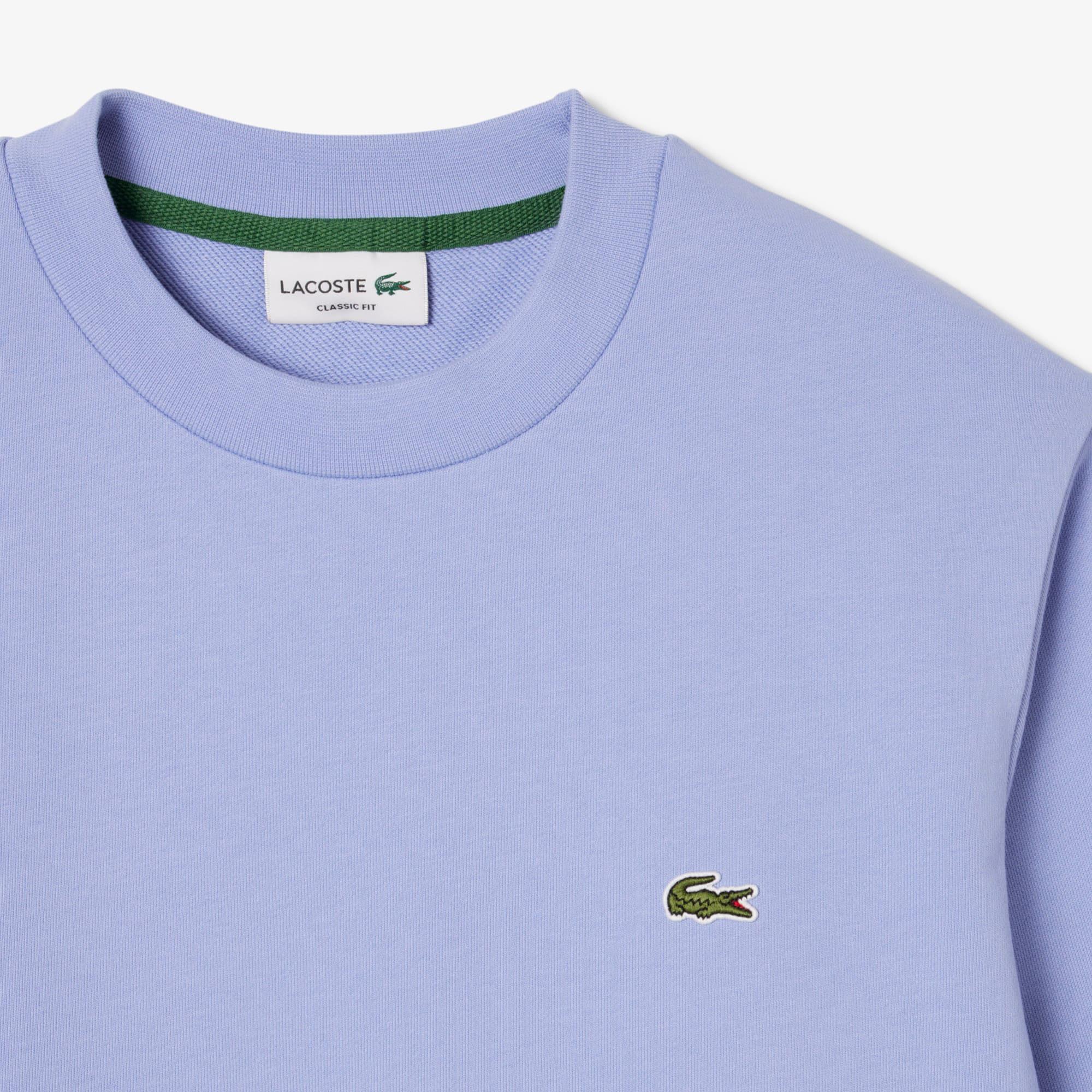 Men's Classic Fit Fleece Sweatshirt by LACOSTE