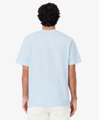 Men's Classic-Fit Short-Sleeve Crewneck Logo T-Shirt by LACOSTE