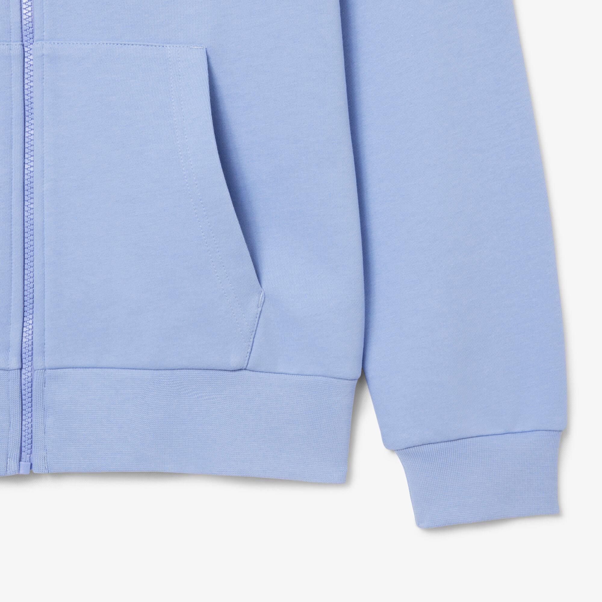 Men's Classic Fit Zip-Up Fleece Sweatshirt by LACOSTE