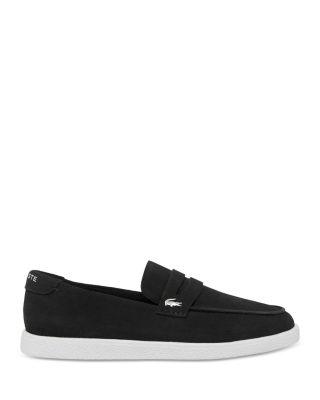 Men's Cochet Slip On Suede Loafers by LACOSTE