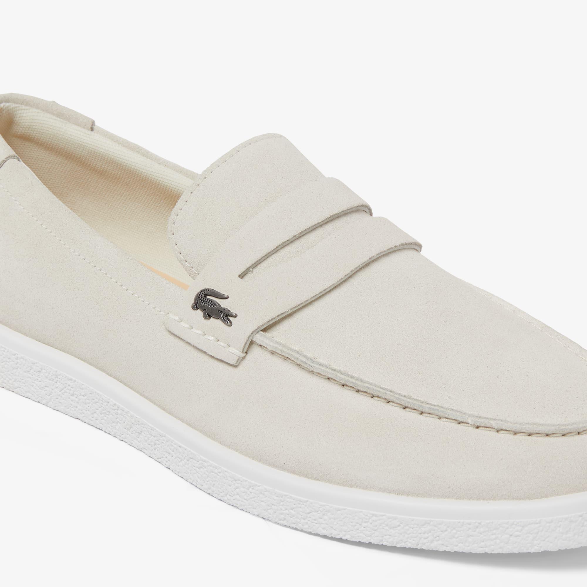 Men's Cochet Suede Loafers by LACOSTE