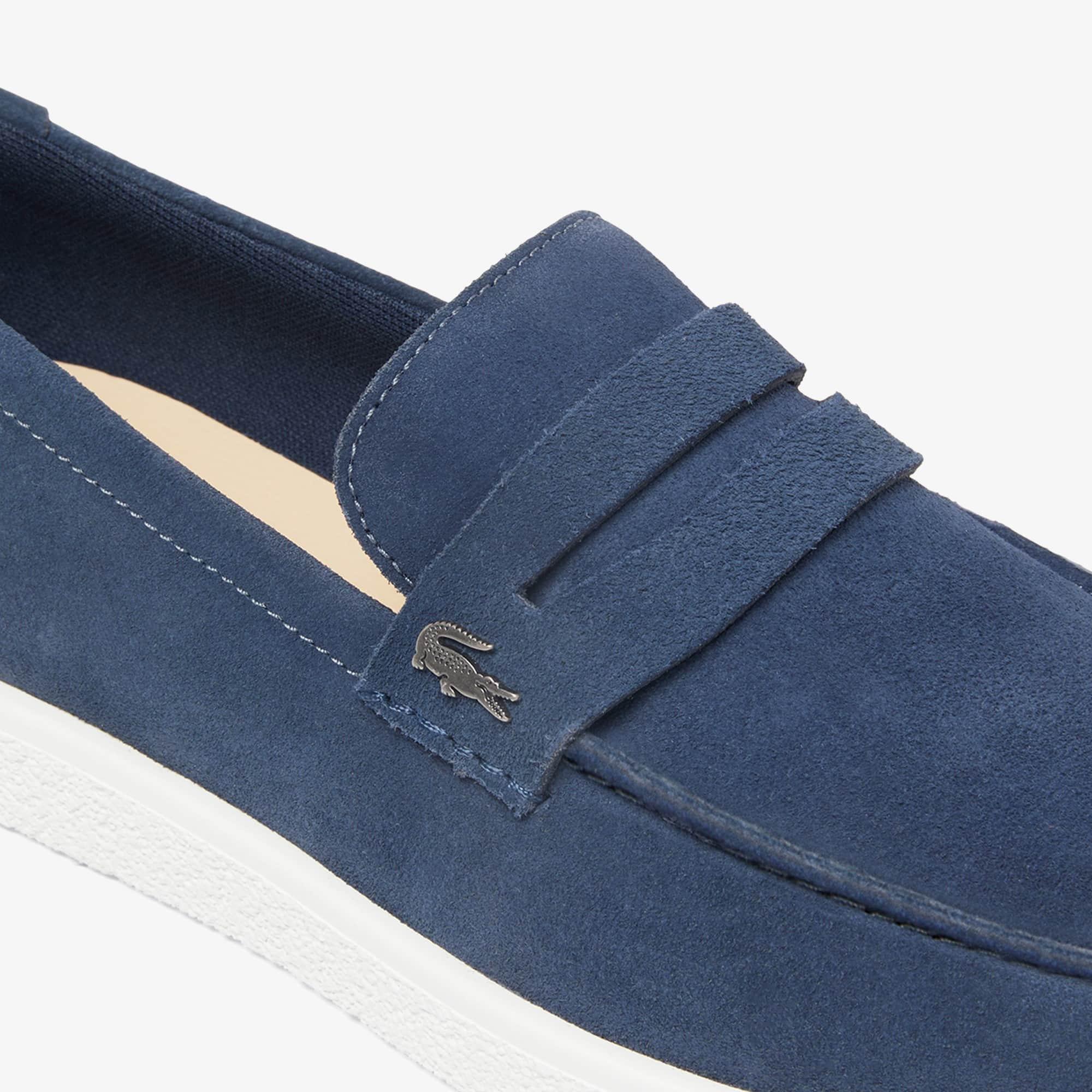 Men's Cochet Suede Loafers by LACOSTE