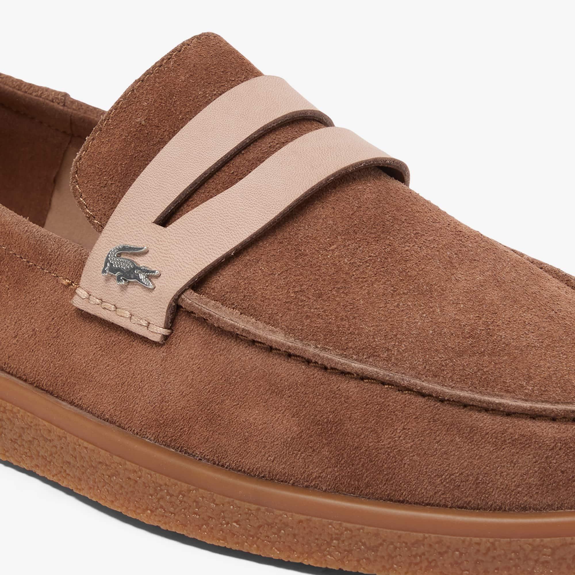 Men's Cochet Winter Leather Loafers by LACOSTE