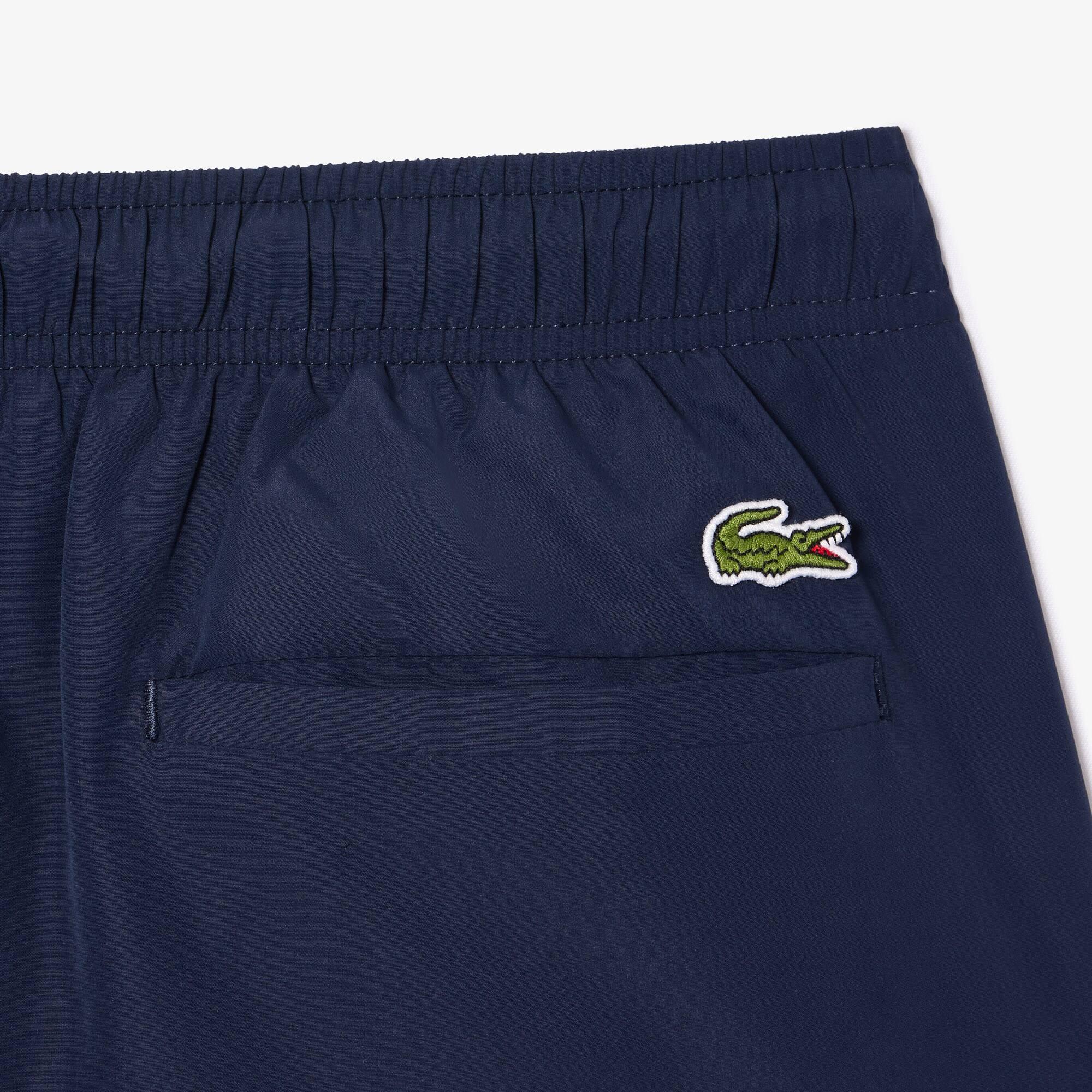 Men's Croc Print Swim Trunks by LACOSTE