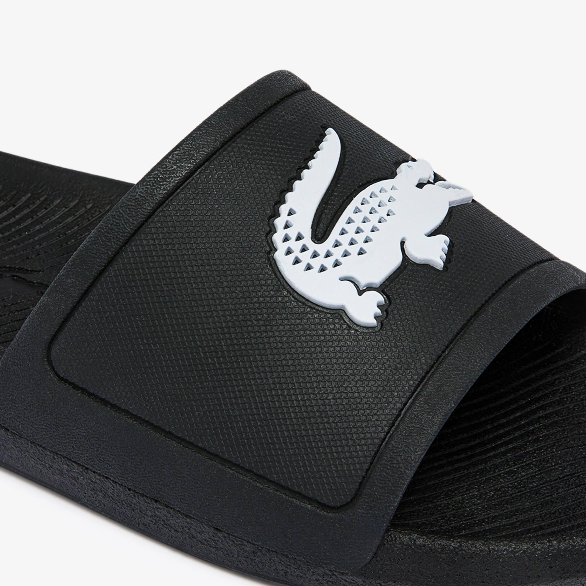 Men's Croco Water-Repellent Slides by LACOSTE
