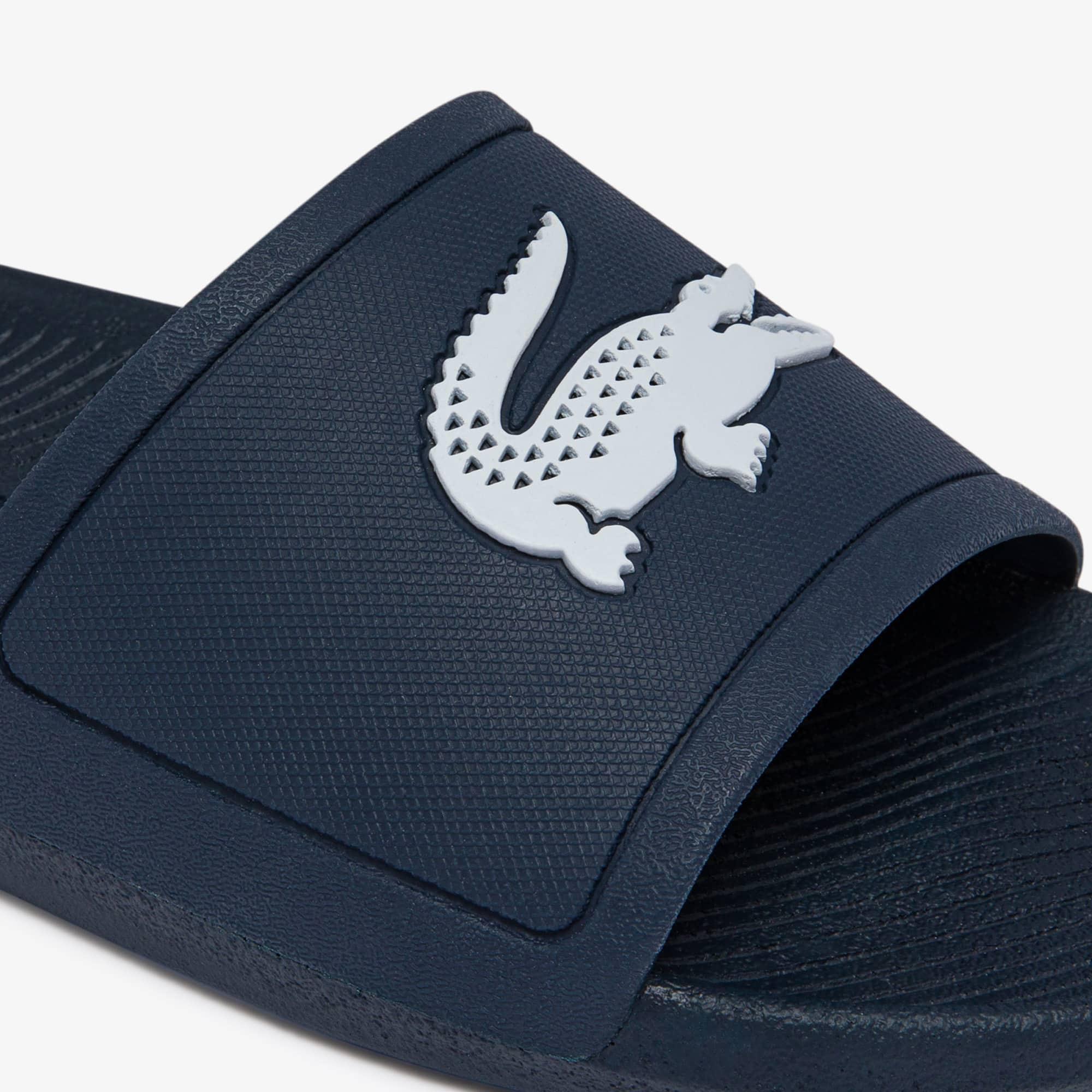 Men's Croco Water-Repellent Slides by LACOSTE