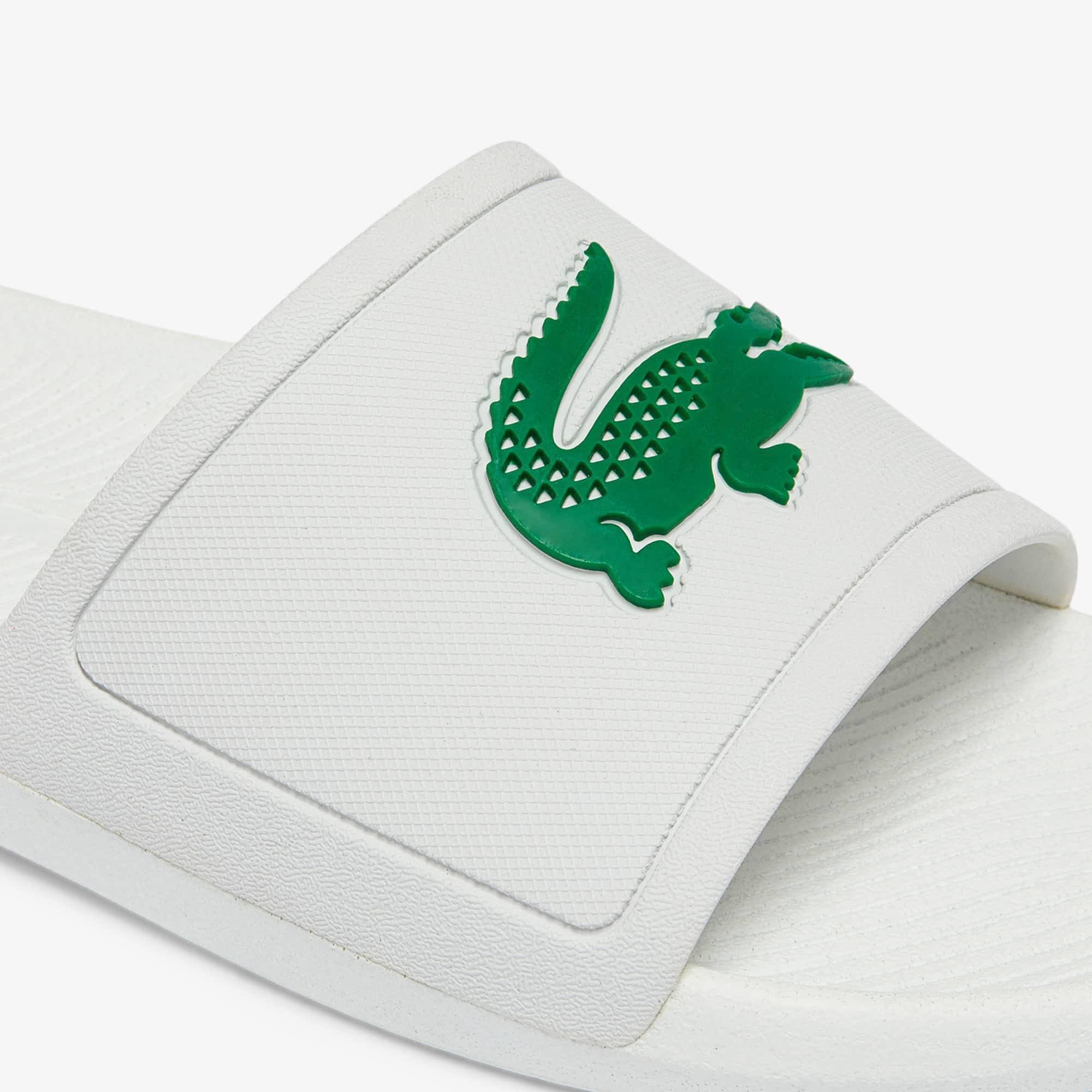 Men's Croco Water-Repellent Slides by LACOSTE
