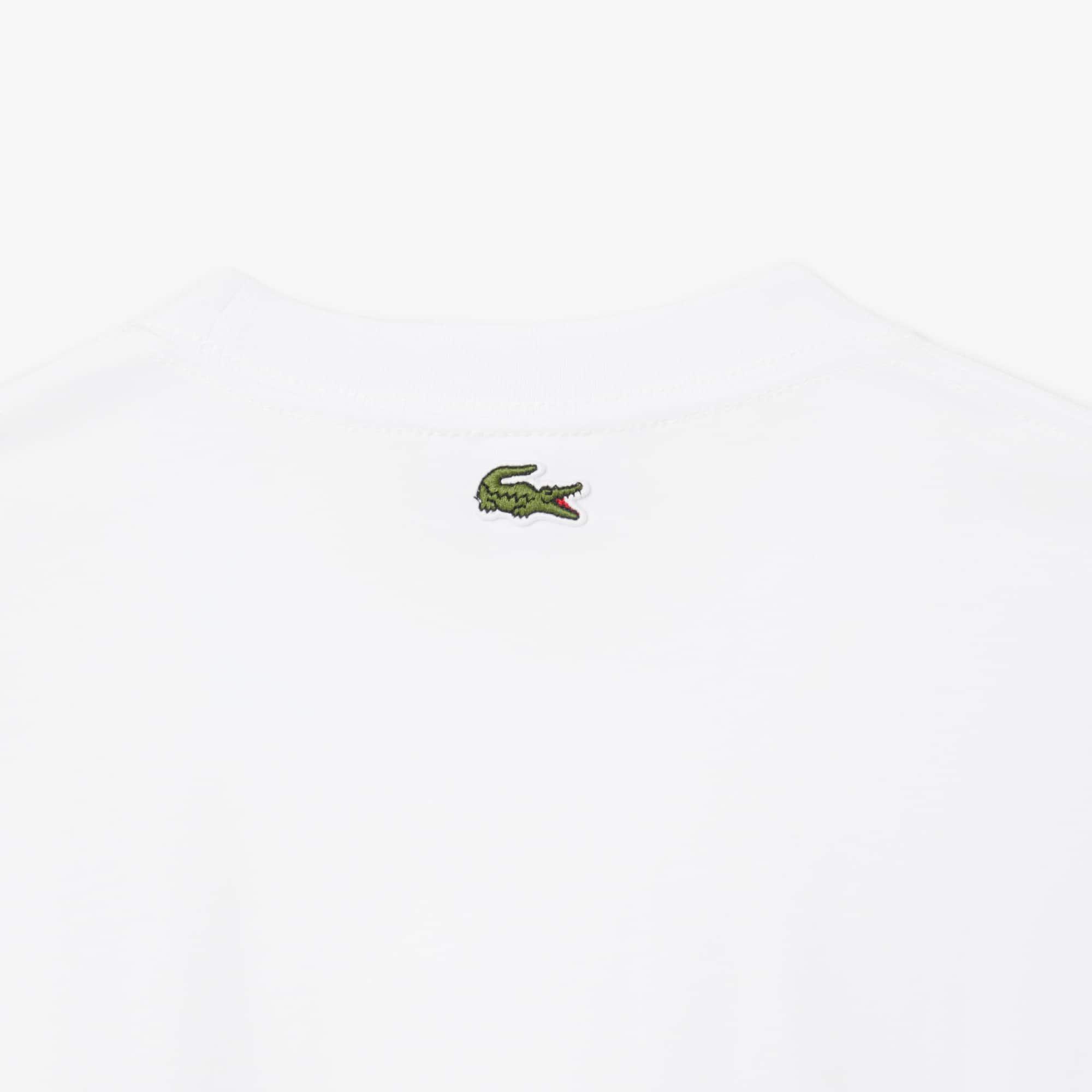 Men's Embroidered Cotton T-Shirt by LACOSTE