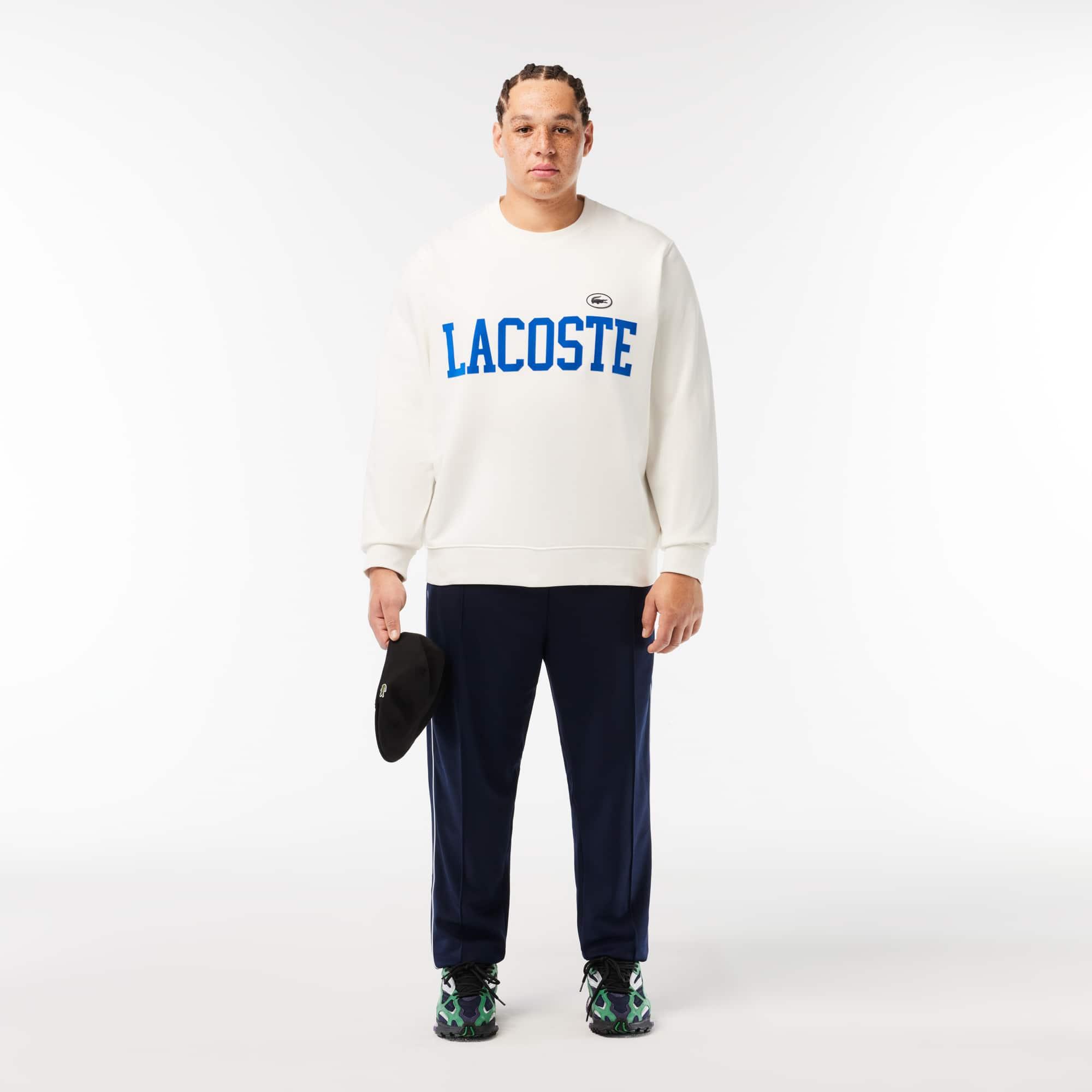 Men's Flocked Fleece Sweatshirt by LACOSTE