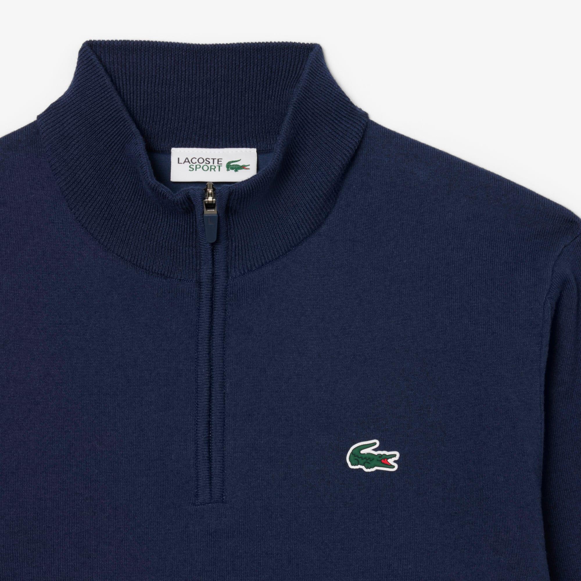 Men's Golf Quarter-Zip Windbreaker Sweater by LACOSTE