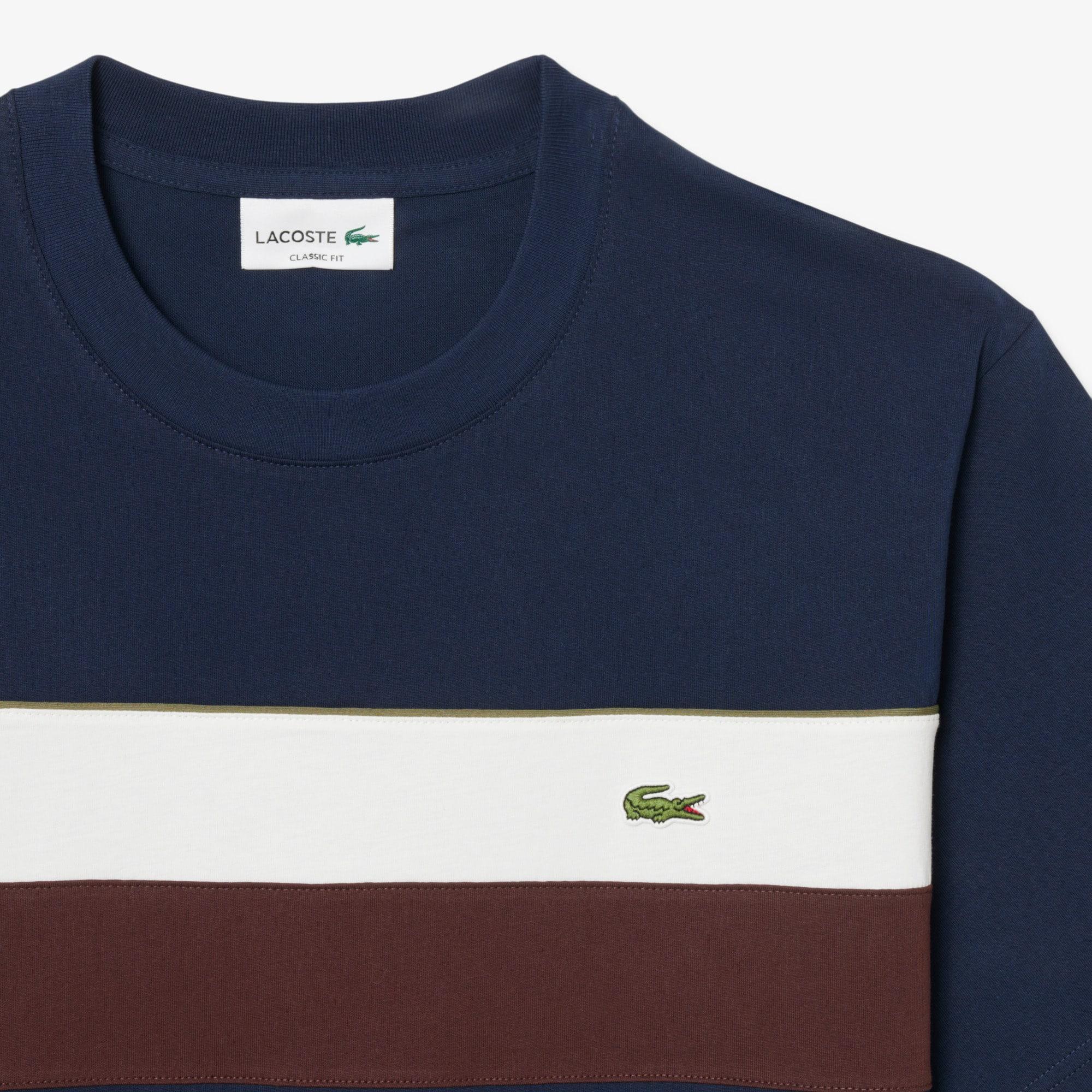 Men's Jersey Colorblock T-Shirt by LACOSTE