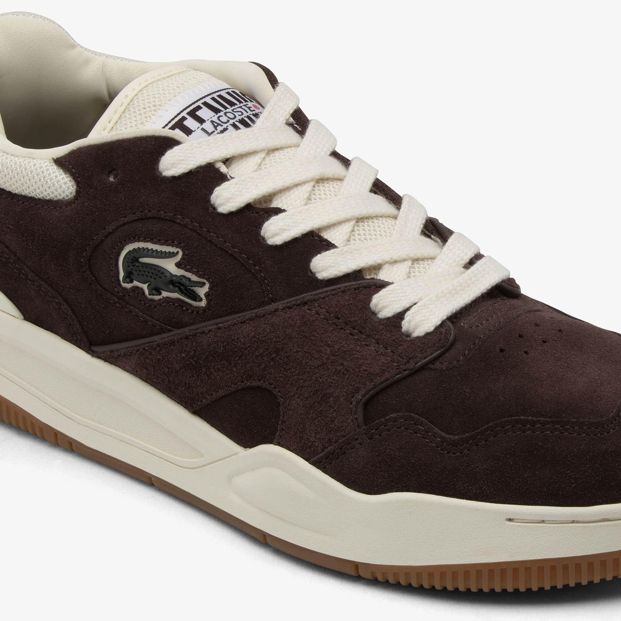Men's Lineshot Suede Sneakers by LACOSTE