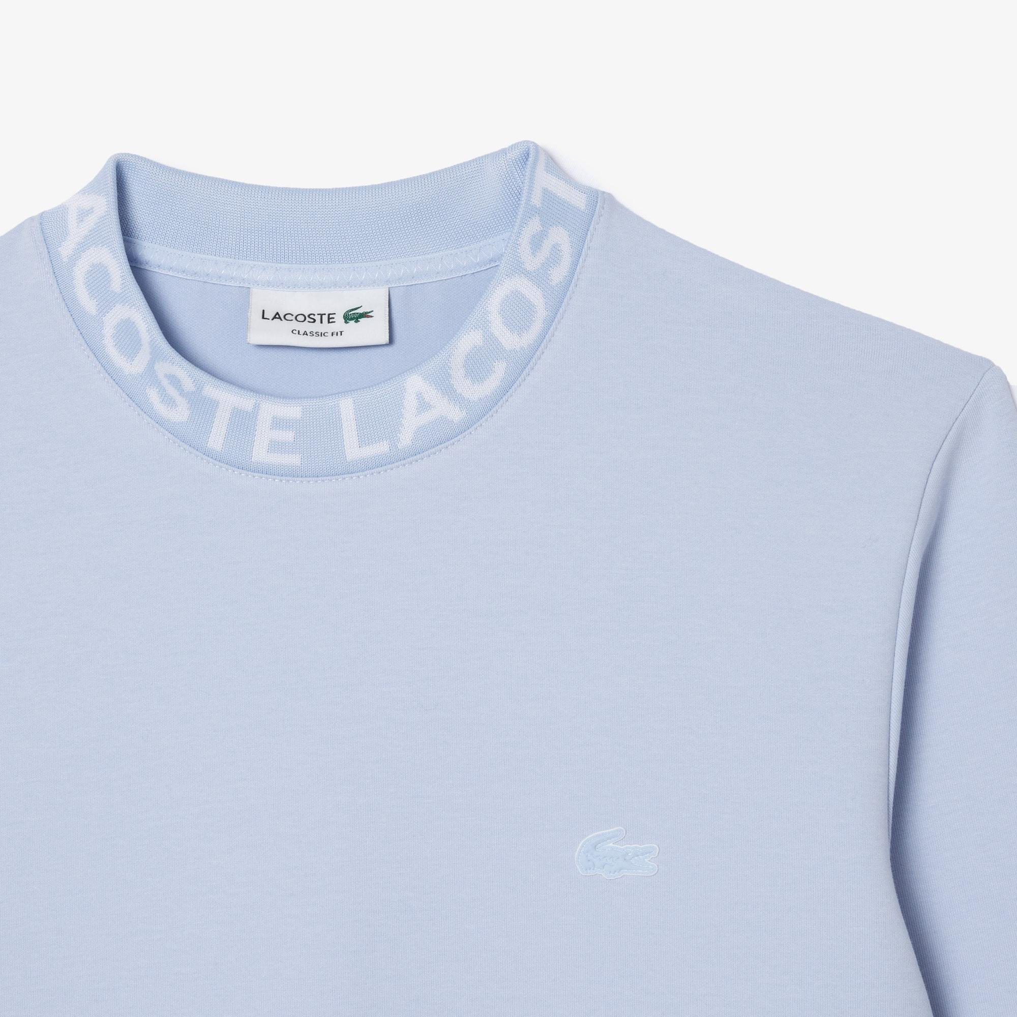 Men's Logo Crew Neck Sweatshirt by LACOSTE