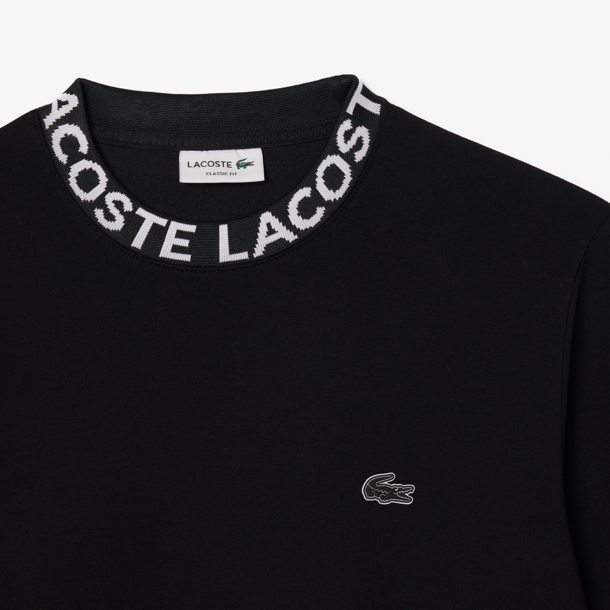 Men's Logo Crew Neck Sweatshirt by LACOSTE