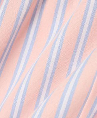 Men's Loungewear Striped Straight-Fit Shorts by LACOSTE