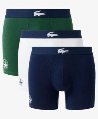 Men's Miami Regular-Fit Open Boxer Briefs, 3-Pack by LACOSTE
