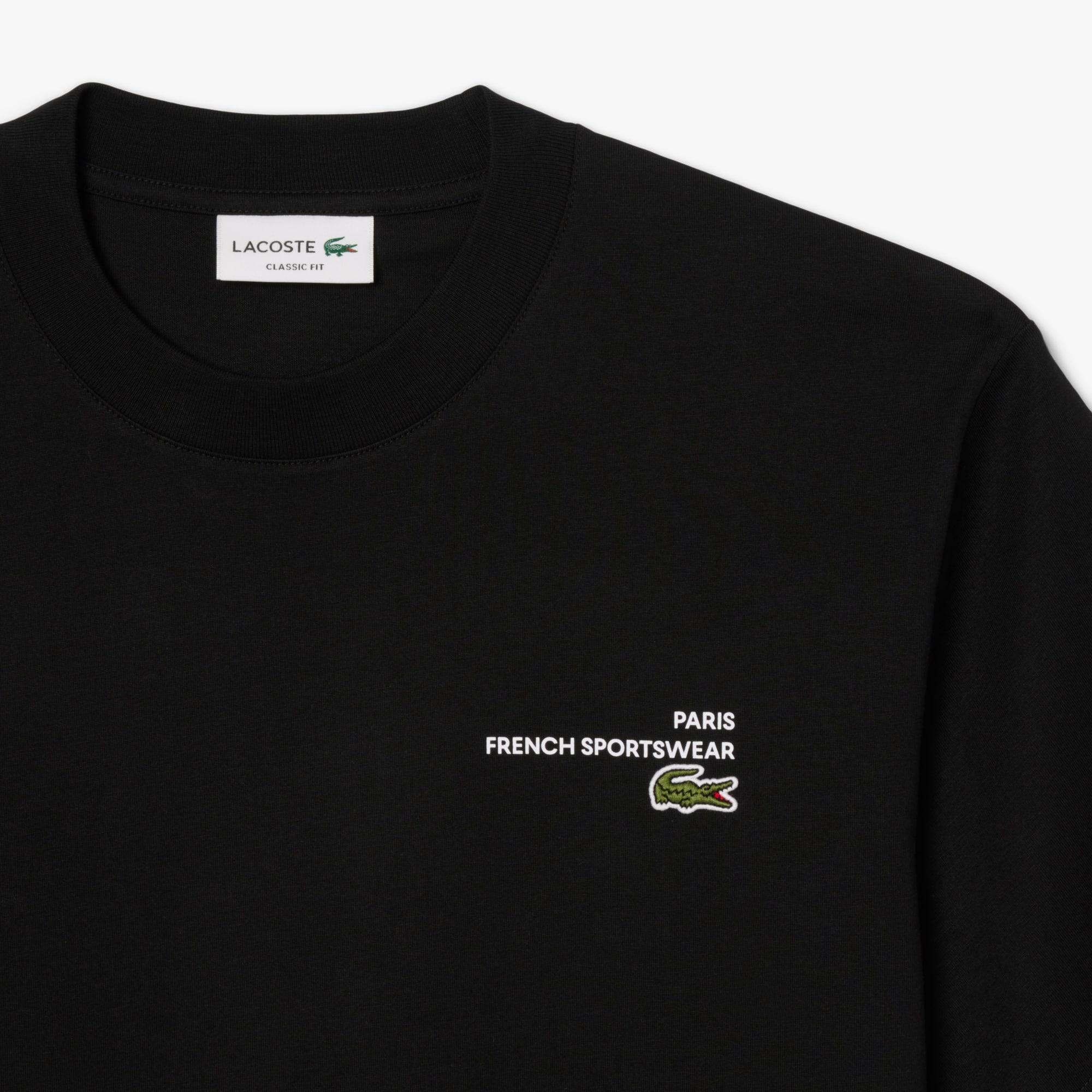 Men's Print Motif Jersey T-Shirt by LACOSTE