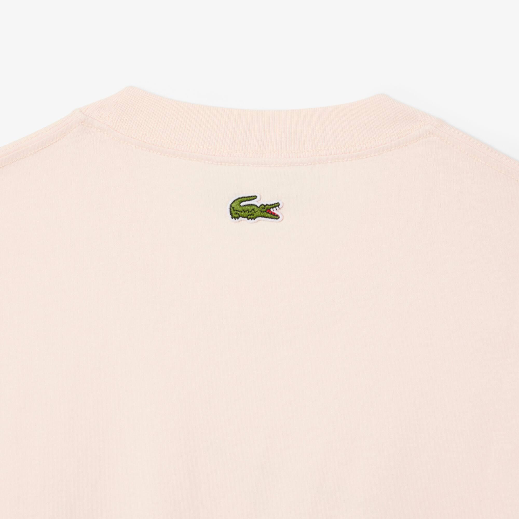 Men's Printed Cotton Jersey T-Shirt by LACOSTE