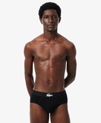 Men's Regular-Fit Briefs, 3-Pack by LACOSTE
