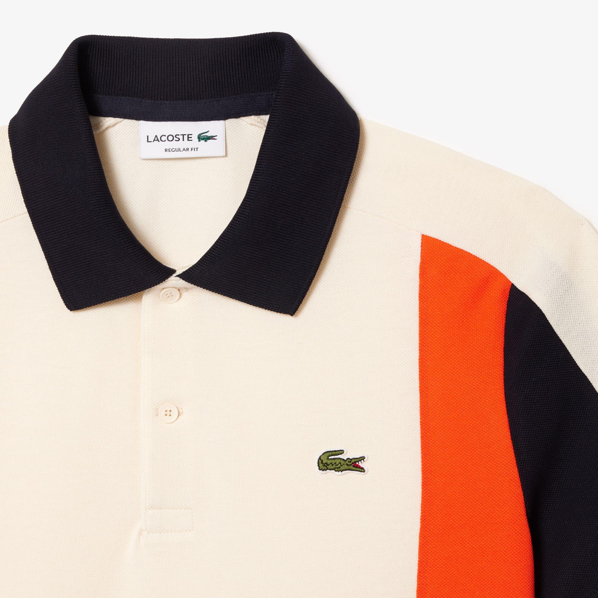 Men's Regular Fit Colorblock Polo by LACOSTE