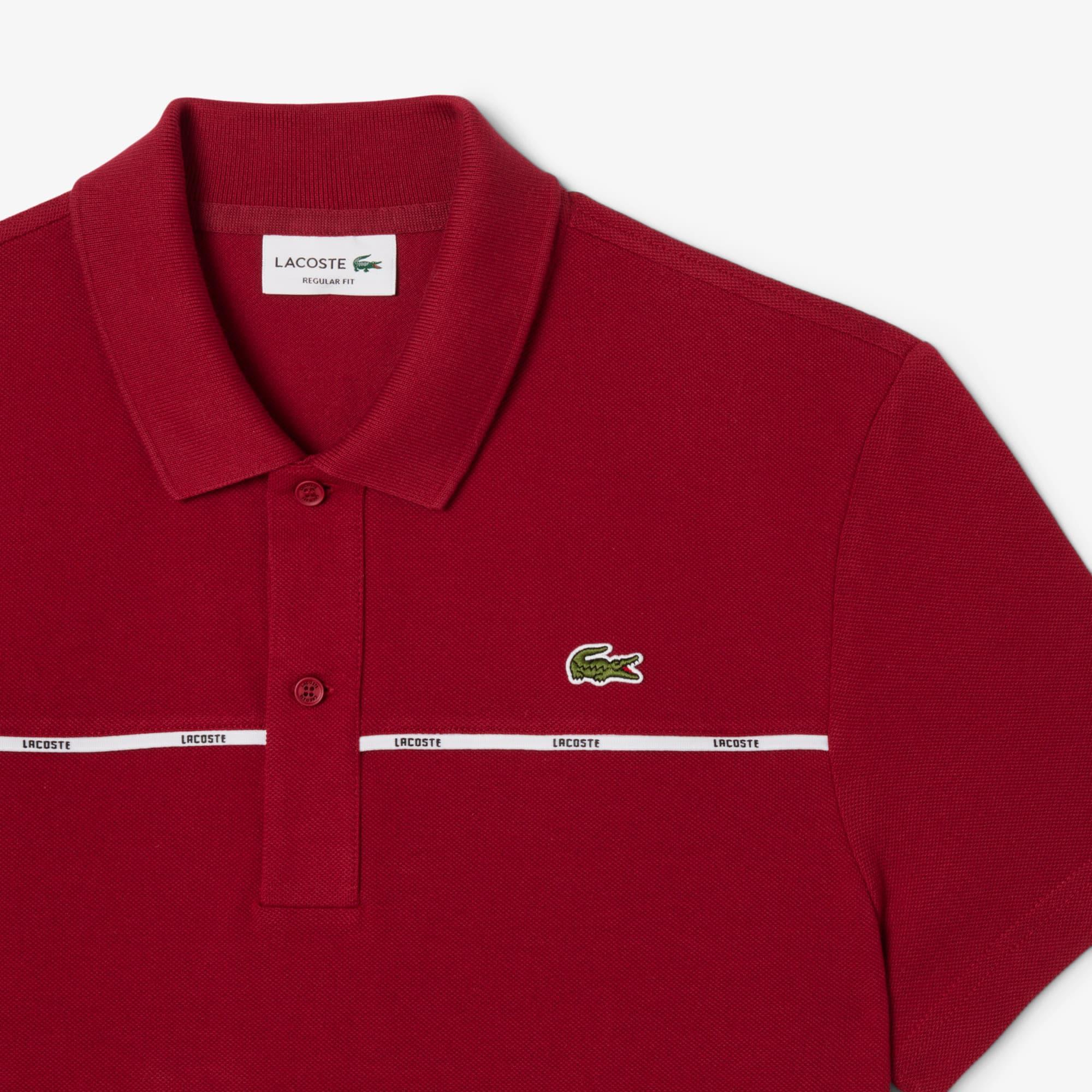 Men's Regular Fit Logo Trim L.12.12 Polo by LACOSTE