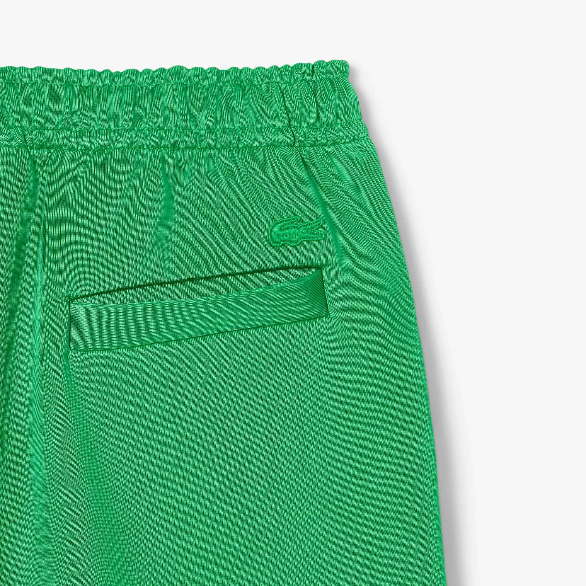 Men's Runway Oversized Satin Shorts by LACOSTE