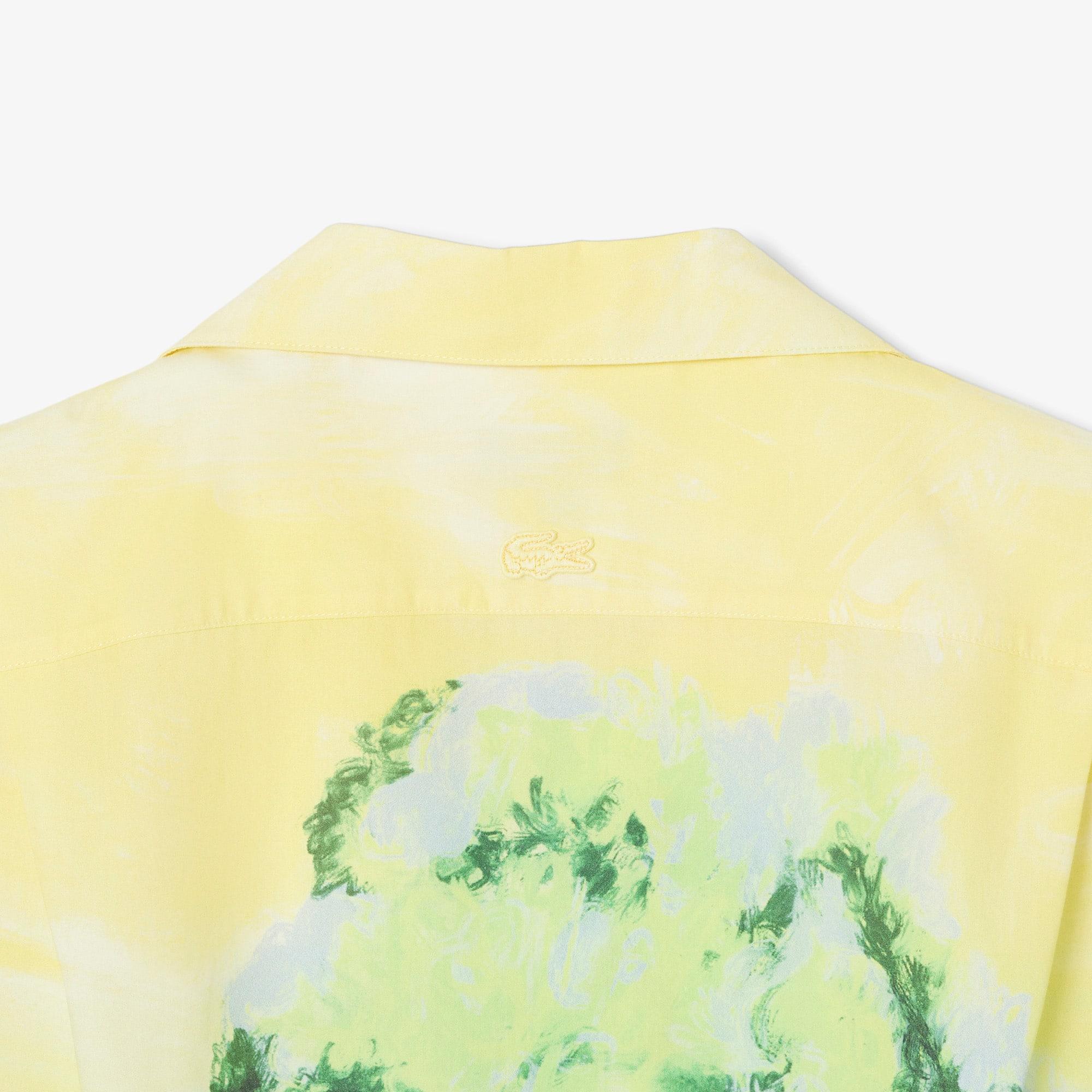 Men's Runway Relaxed Fit Graphic Print Shirt by LACOSTE