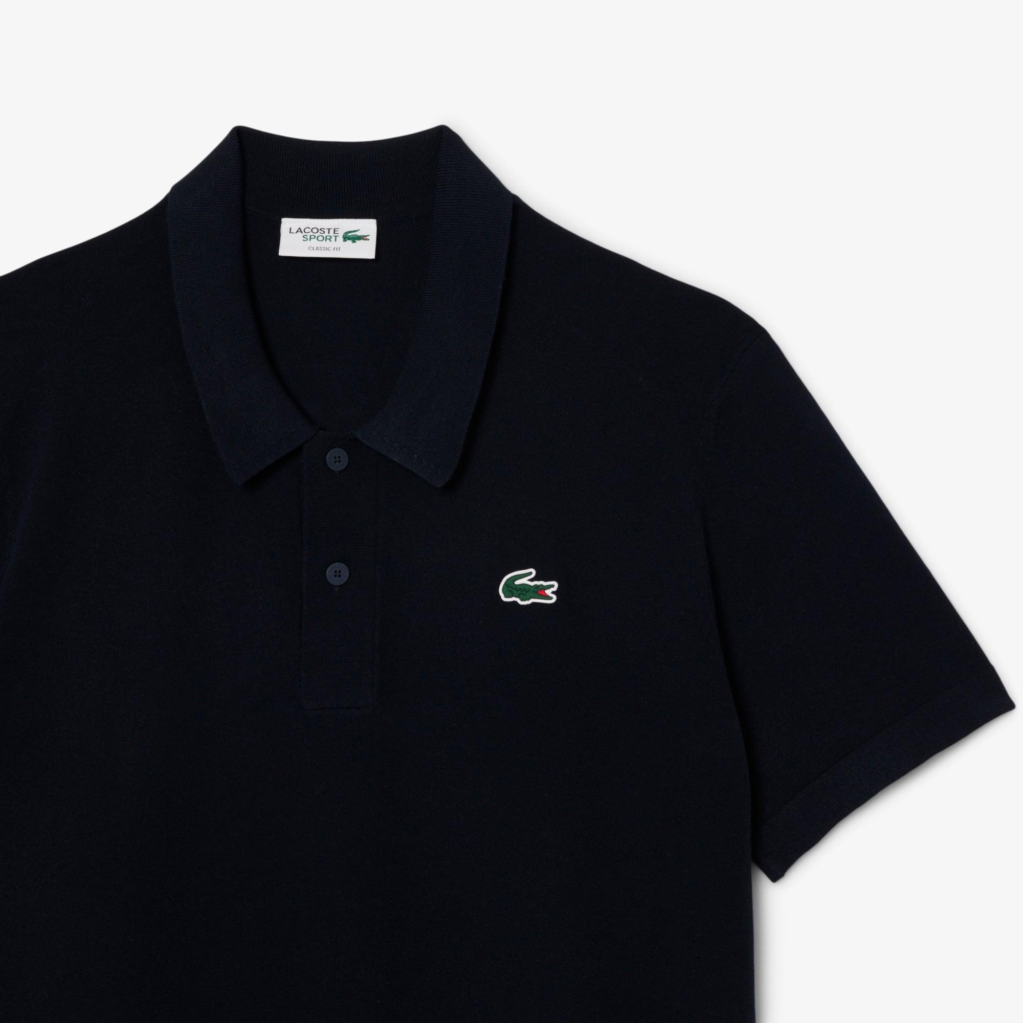 Men's Short Sleeve Polo Collar Golf Sweater by LACOSTE