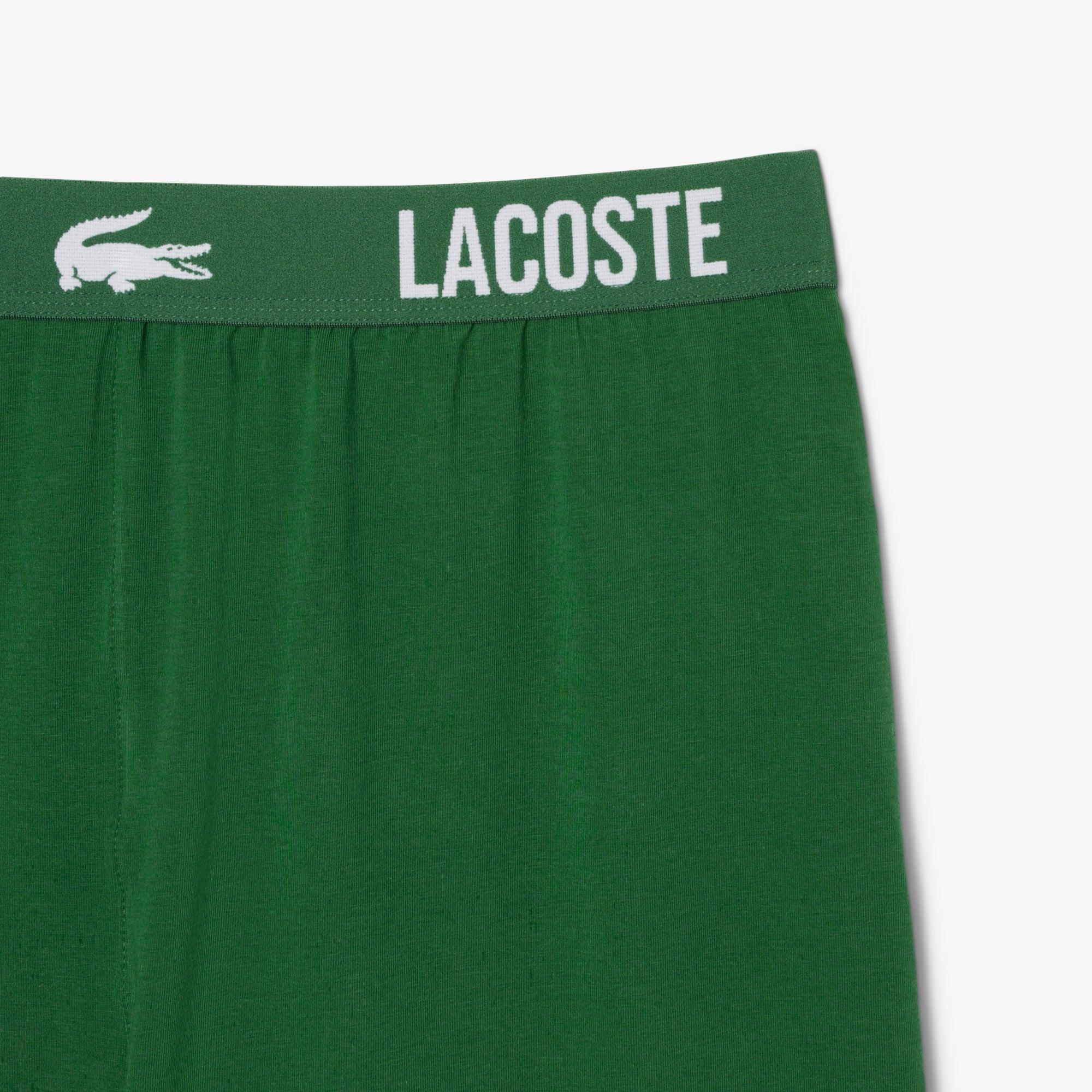 Men's Soft Cotton Pajama Shorts by LACOSTE