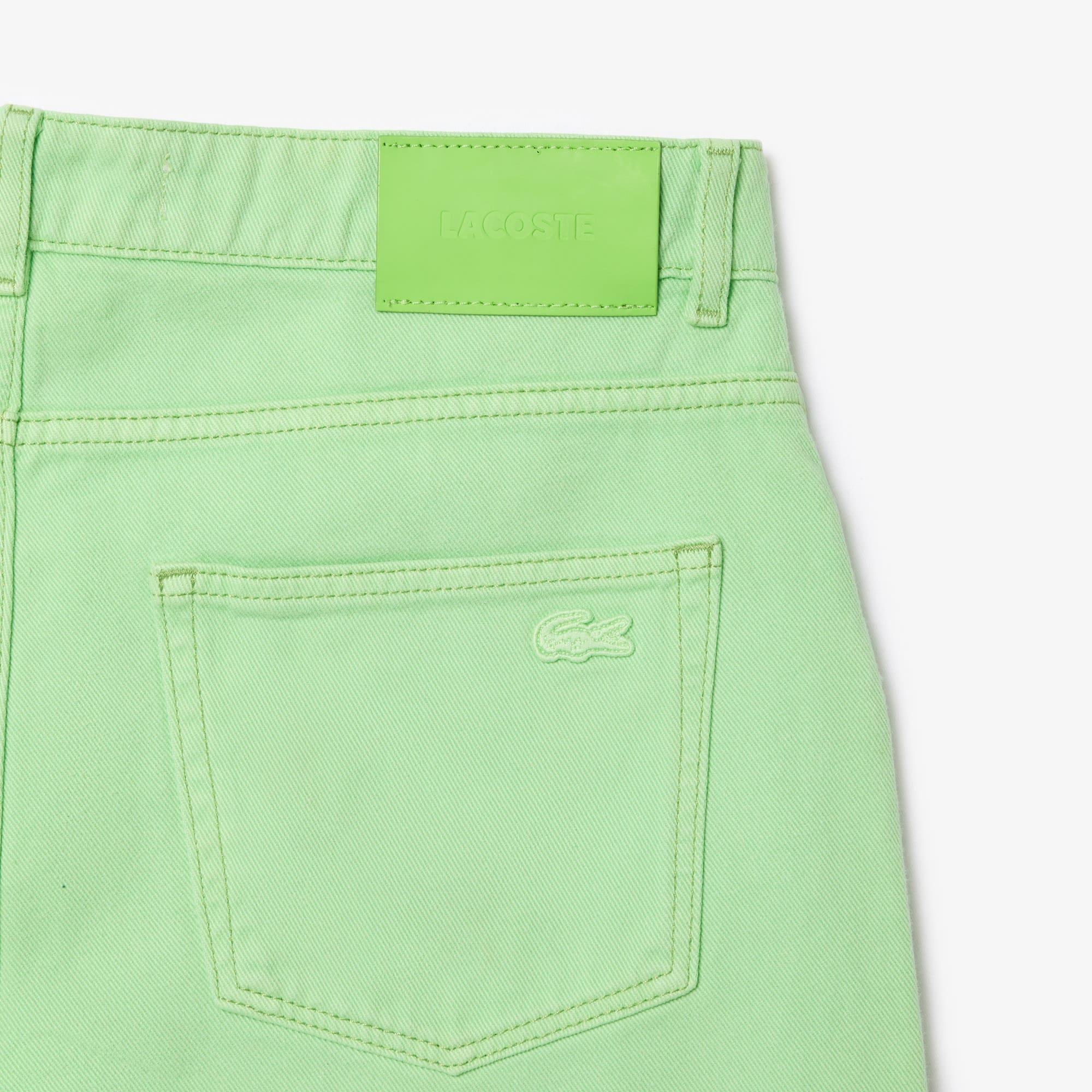 Men's Straight Leg Cotton Denim Jeans by LACOSTE