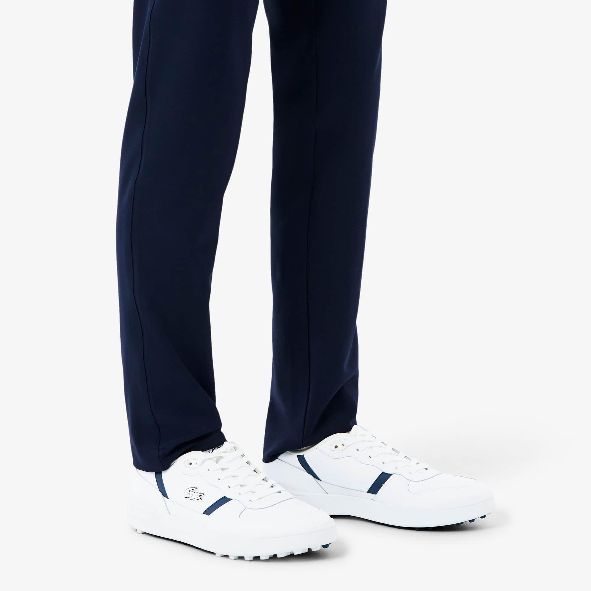 Men's T-Clip Golf Leather Golf Shoes by LACOSTE