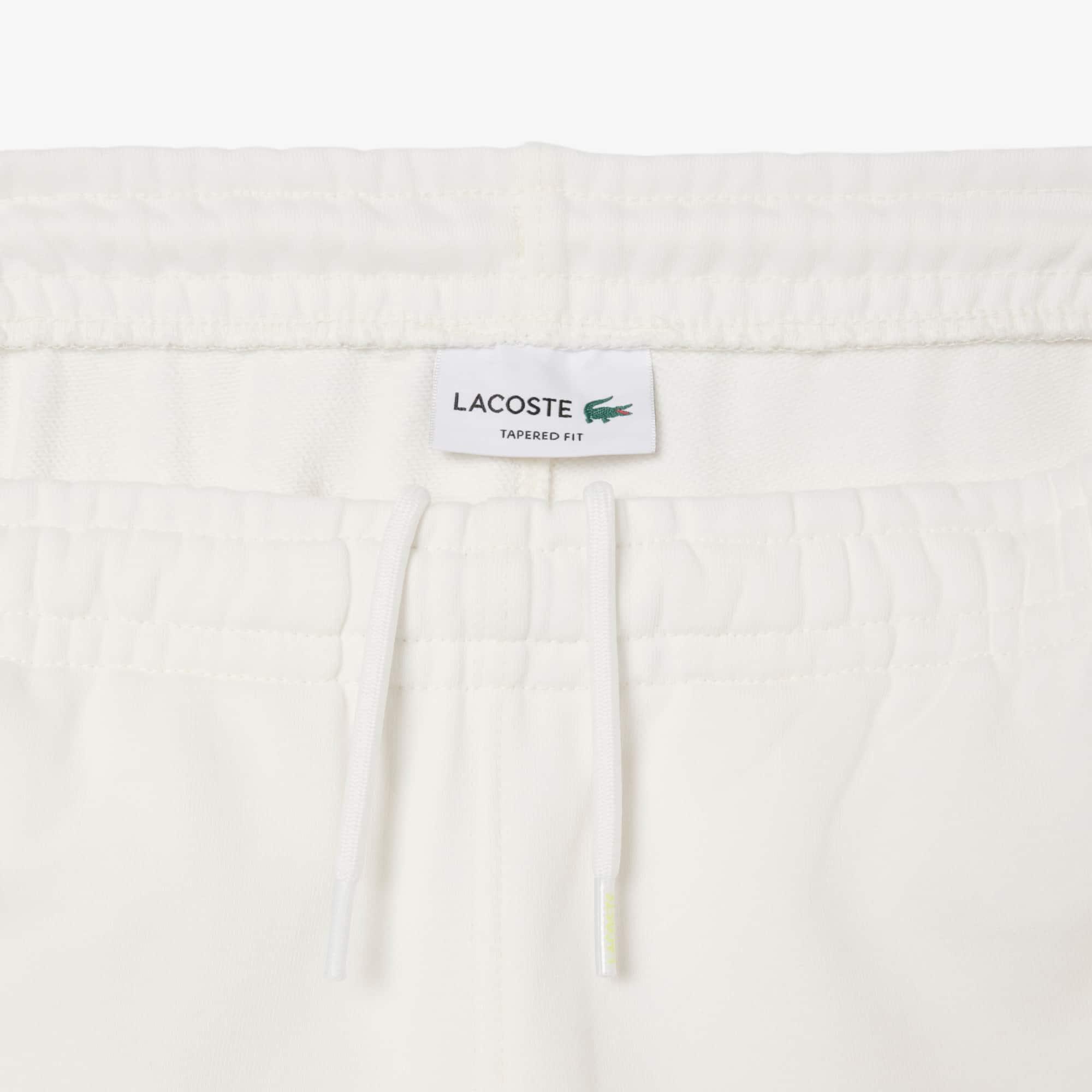 Men's Tapered Leg Fleece Sweatpants by LACOSTE