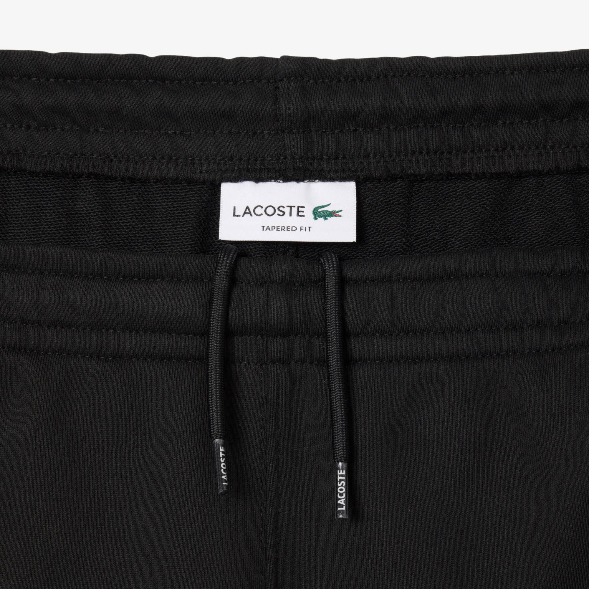 Men's Tapered Leg Fleece Sweatpants by LACOSTE